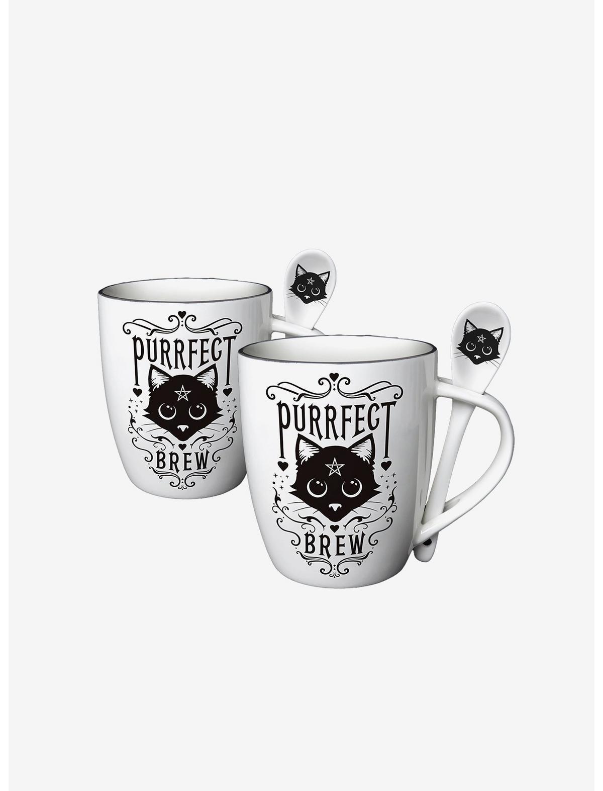 Alchemy of England Purrfect Brew Mug & Spoon Set, , hi-res