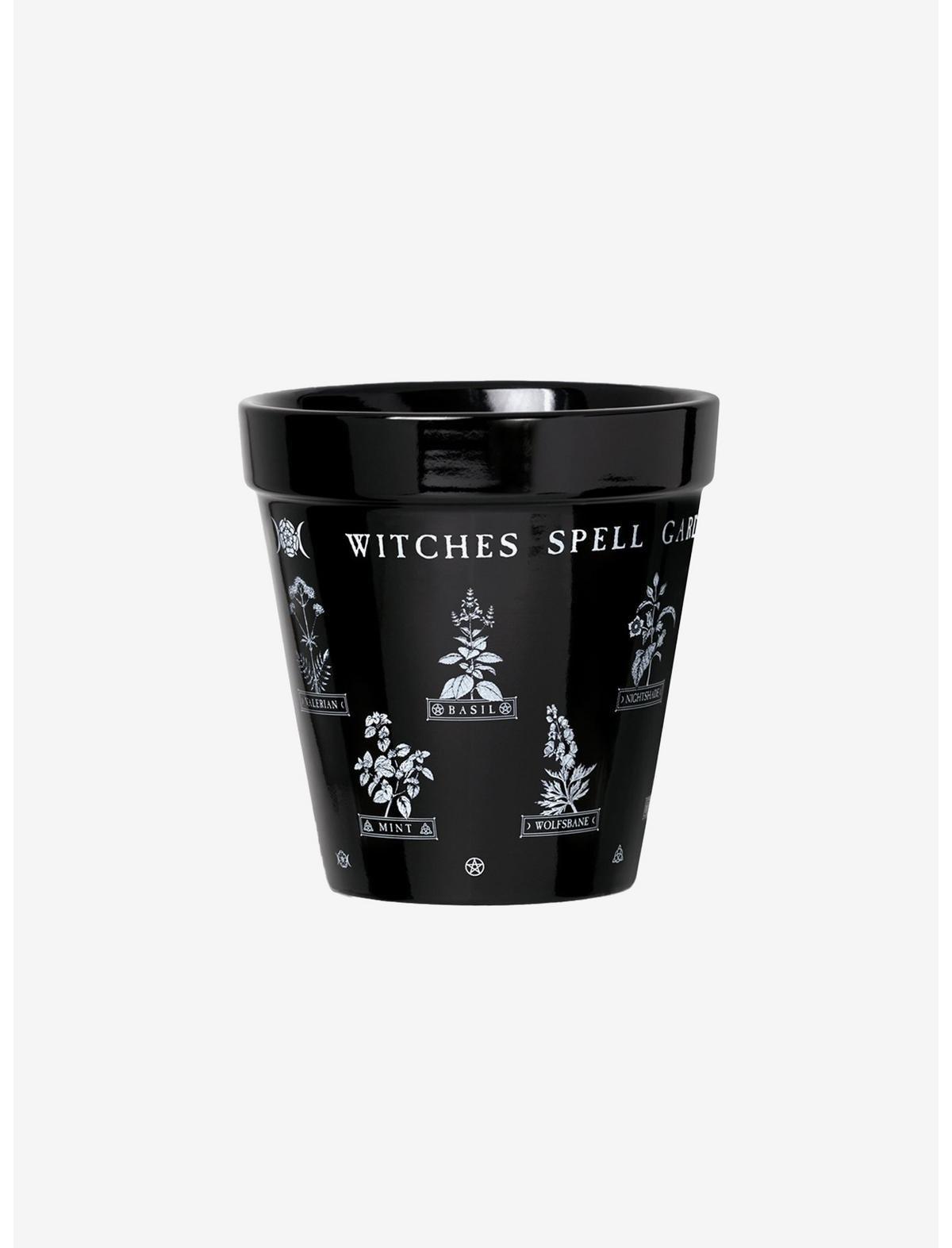 Alchemy of England Witches Spell Garden Plant Pot, , hi-res