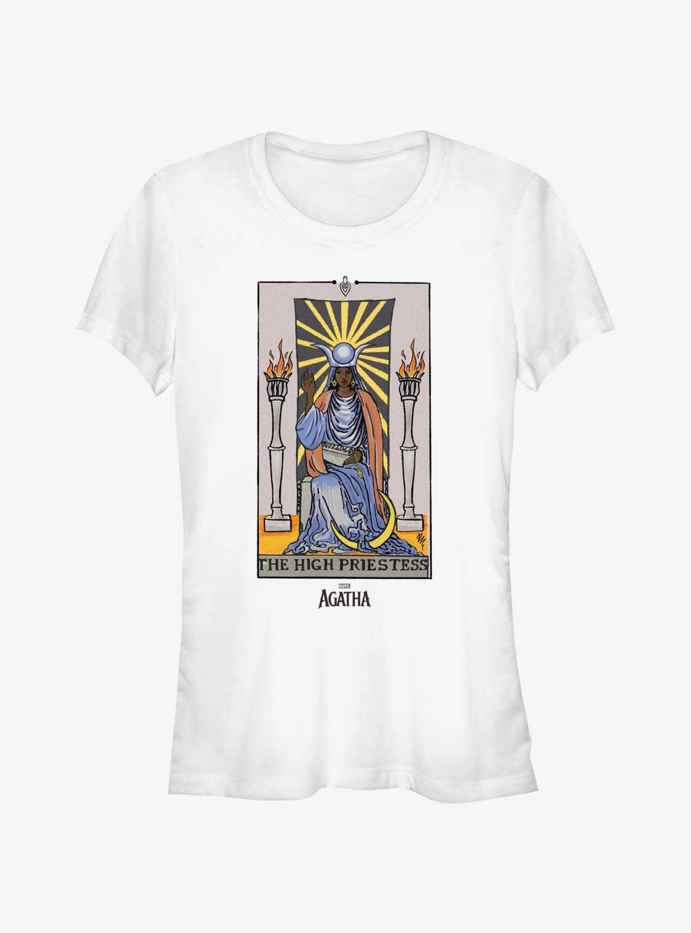 Marvel Agatha The High Priestess Tarot Girls T-Shirt