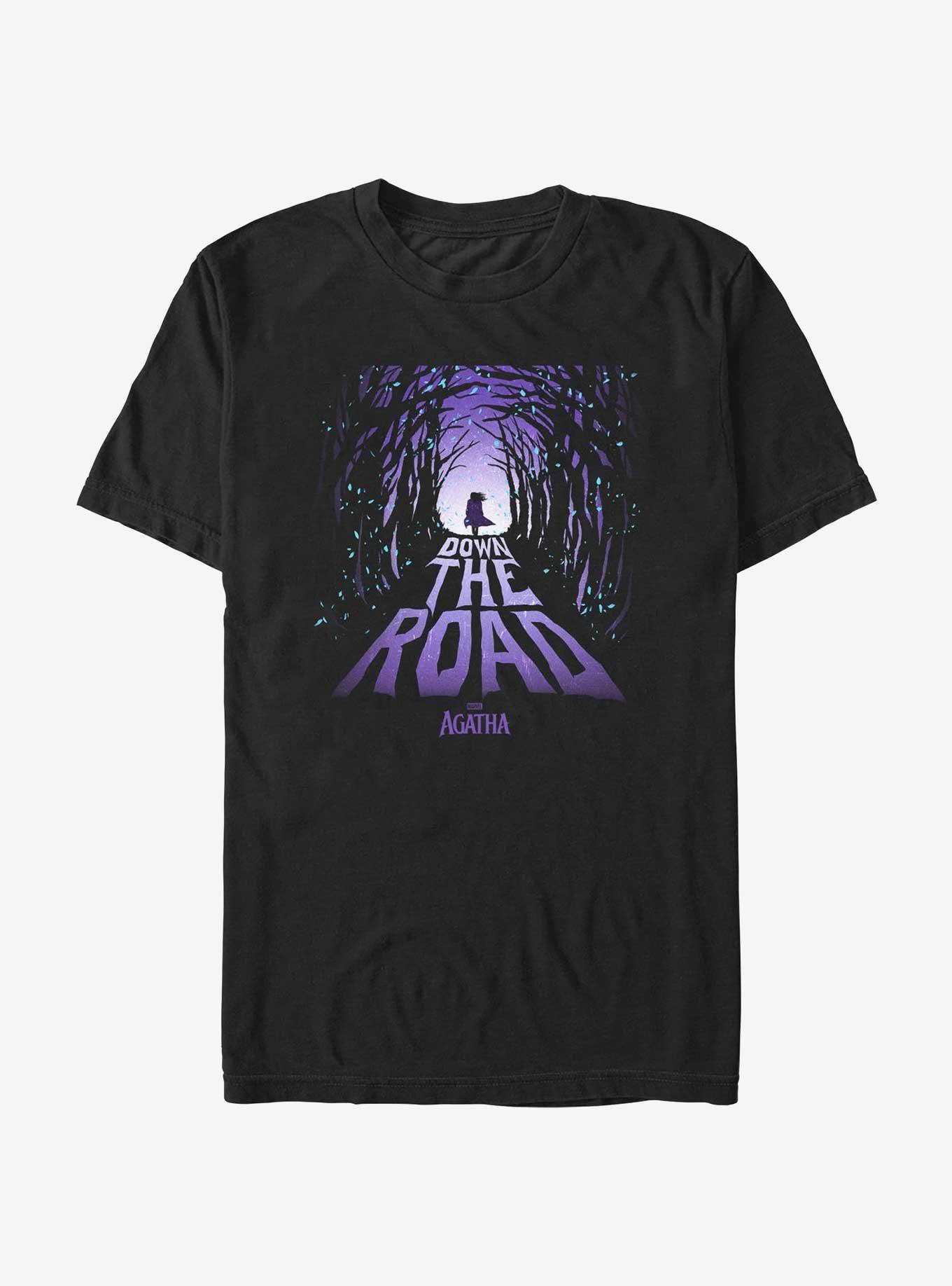 Marvel Agatha Down The Road T-Shirt, BLACK, hi-res