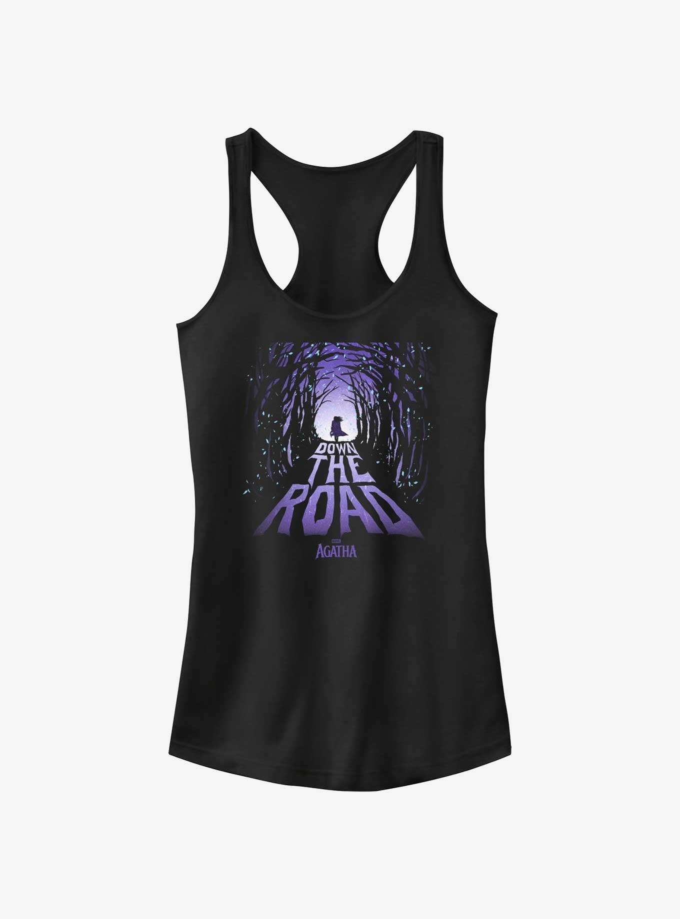 Marvel Agatha Down The Road Girls Tank, BLACK, hi-res