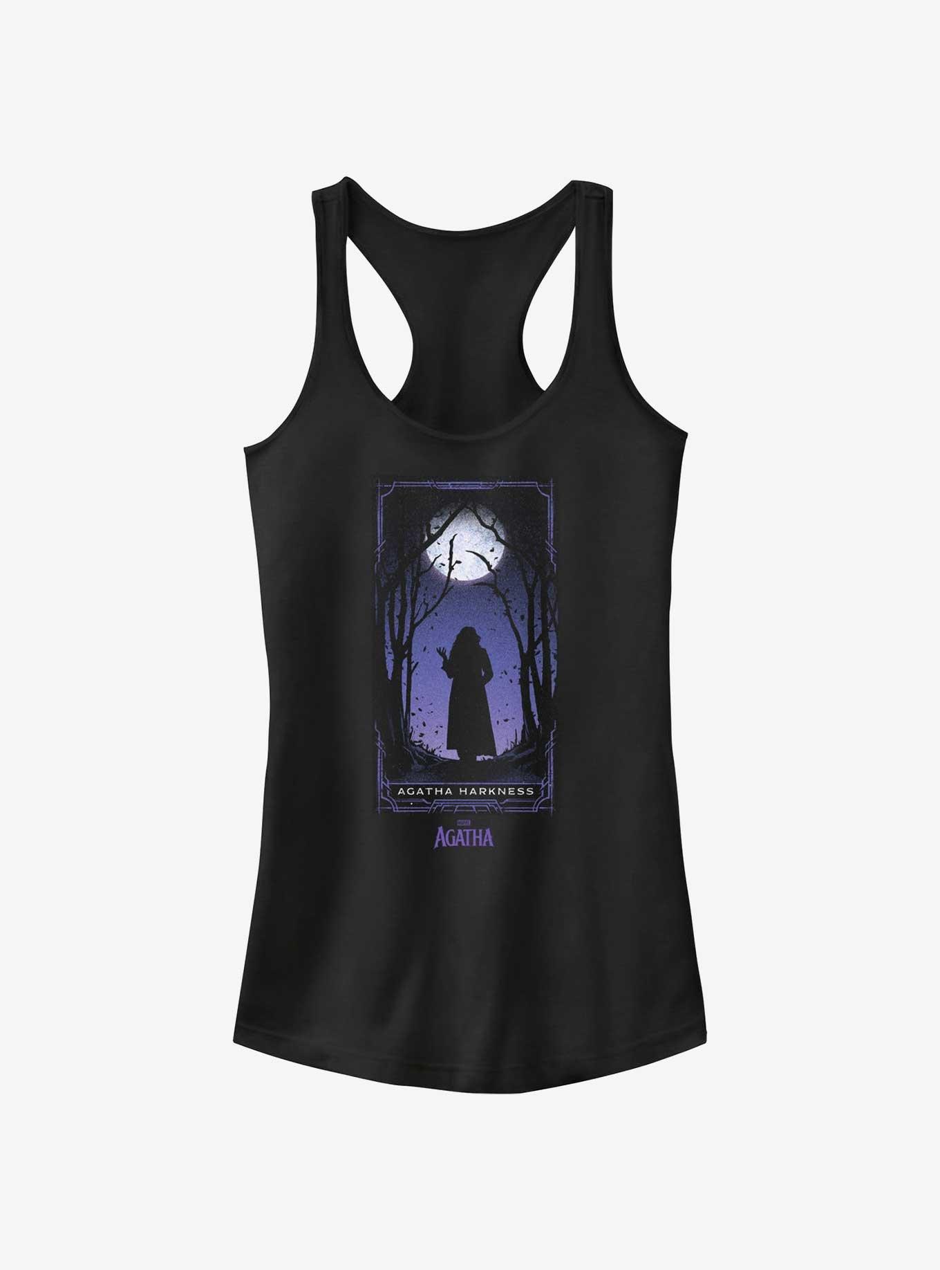 Marvel Agatha Harkness Into The Dark Tarot Girls Tank, , hi-res