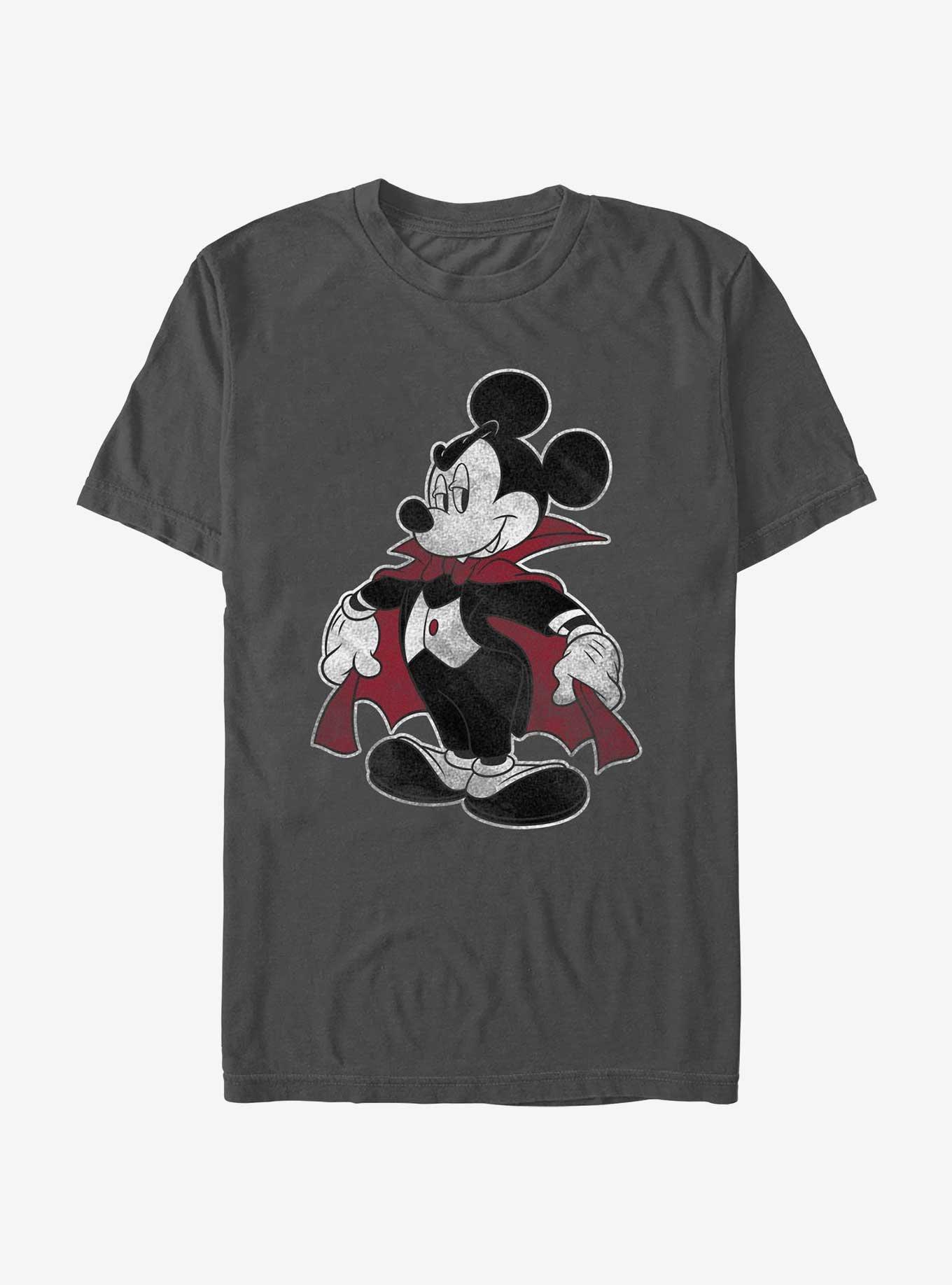 Disney Mickey Mouse Vampire Cape T-Shirt, CHARCOAL, hi-res