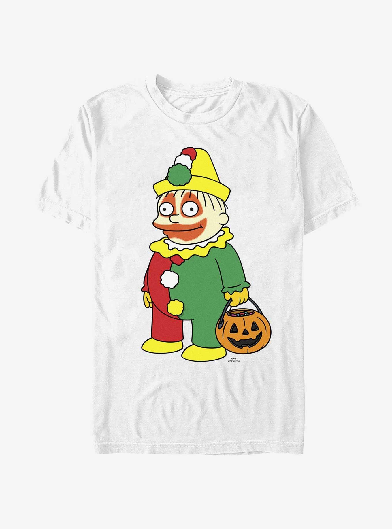 The Simpsons Clown Ralph T-Shirt, WHITE, hi-res