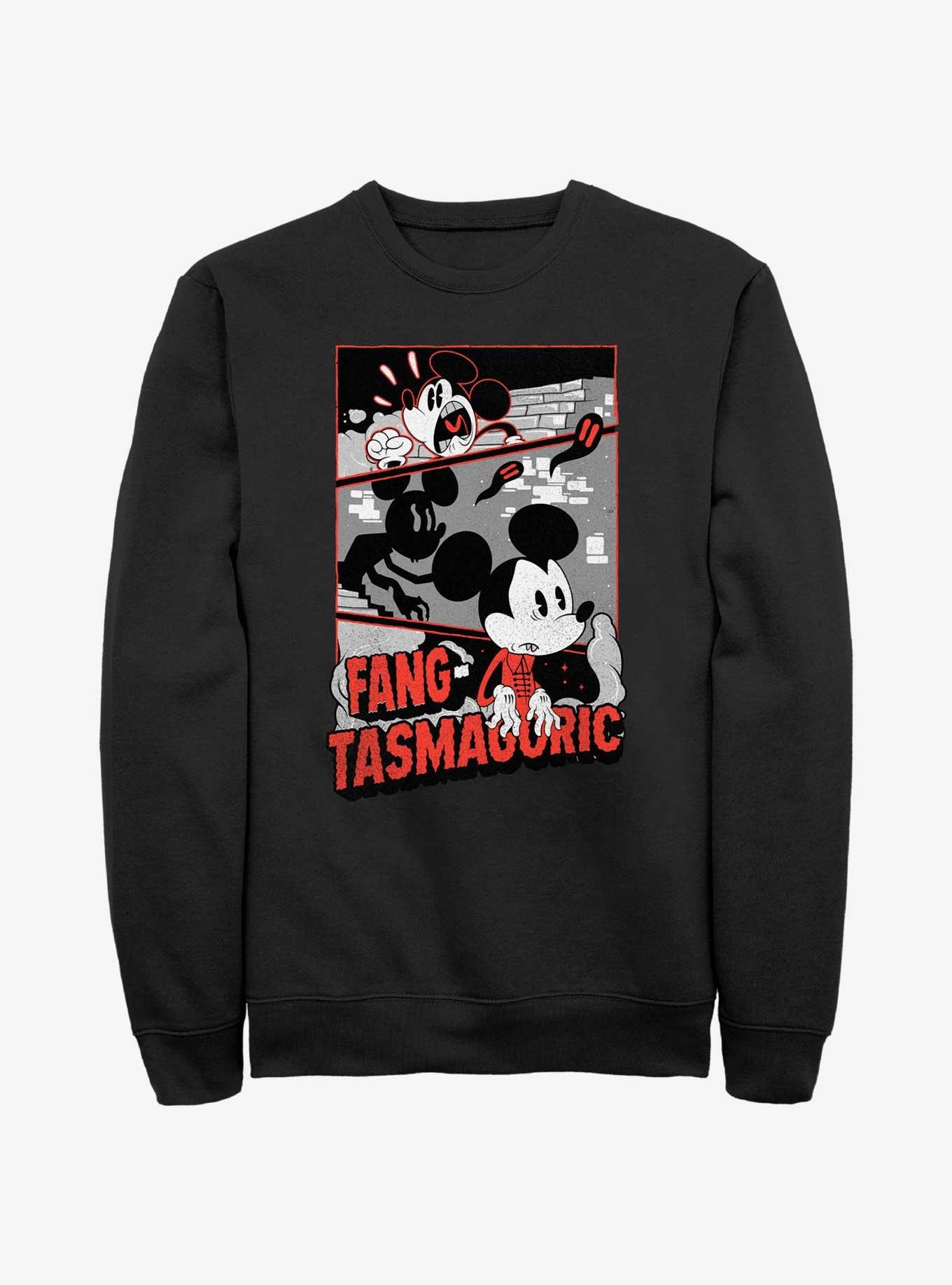 Disney Mickey Mouse Fang Sweatshirt, BLACK, hi-res