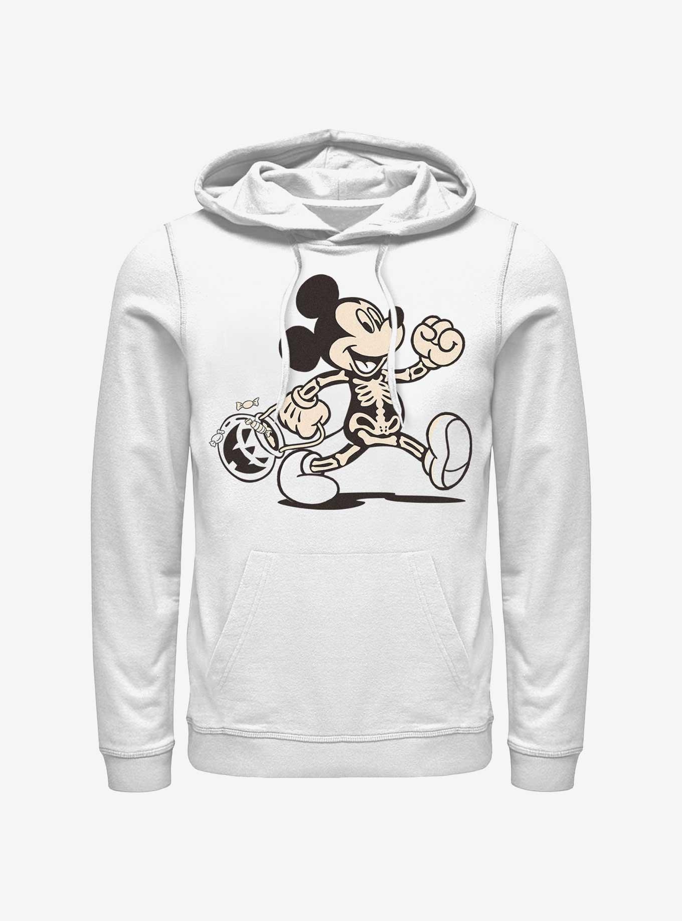 Disney Mickey Mouse Funny Bones Hoodie, WHITE, hi-res