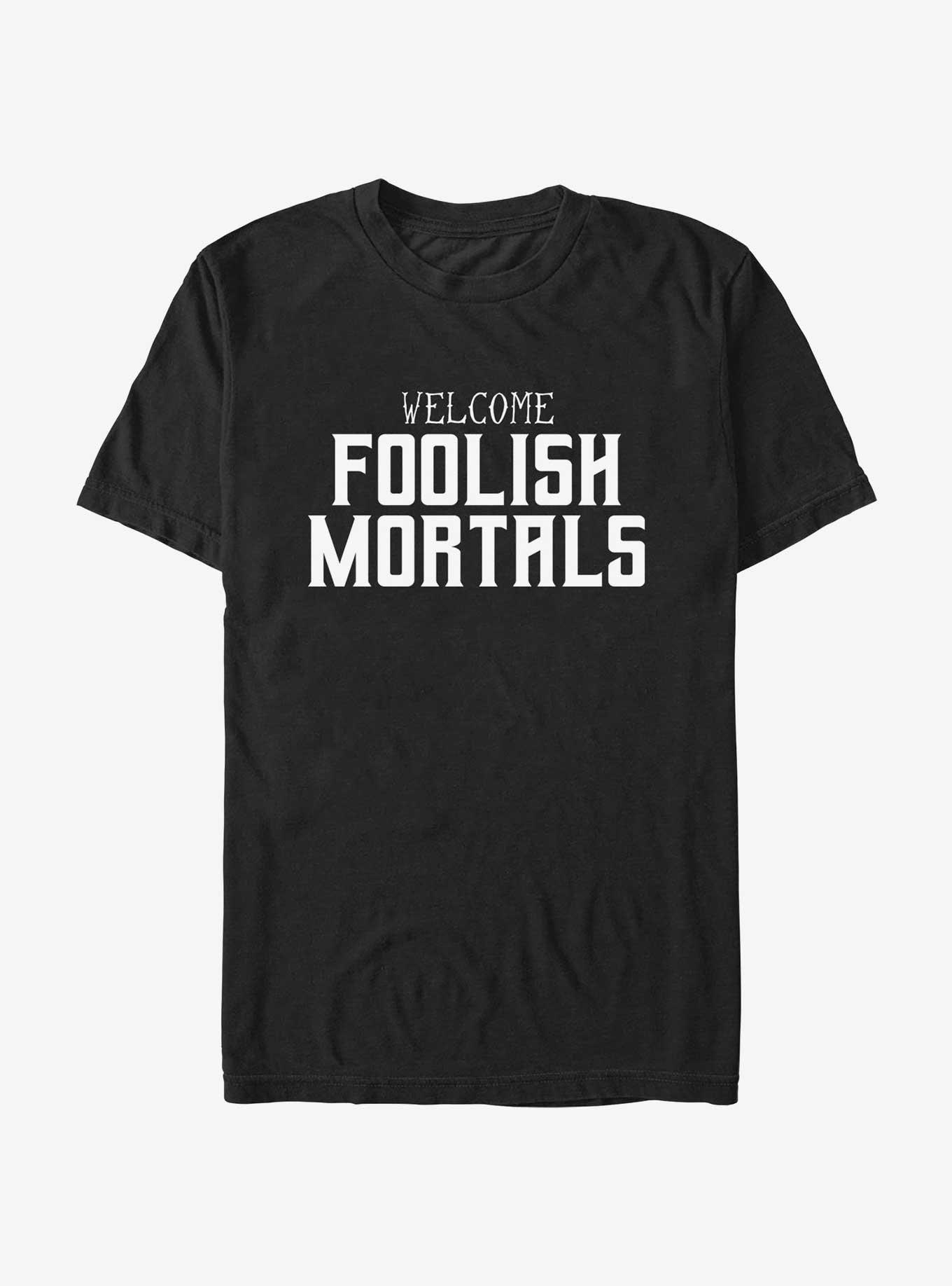 Disney The Haunted Mansion Foolish Mortals T-Shirt, , hi-res