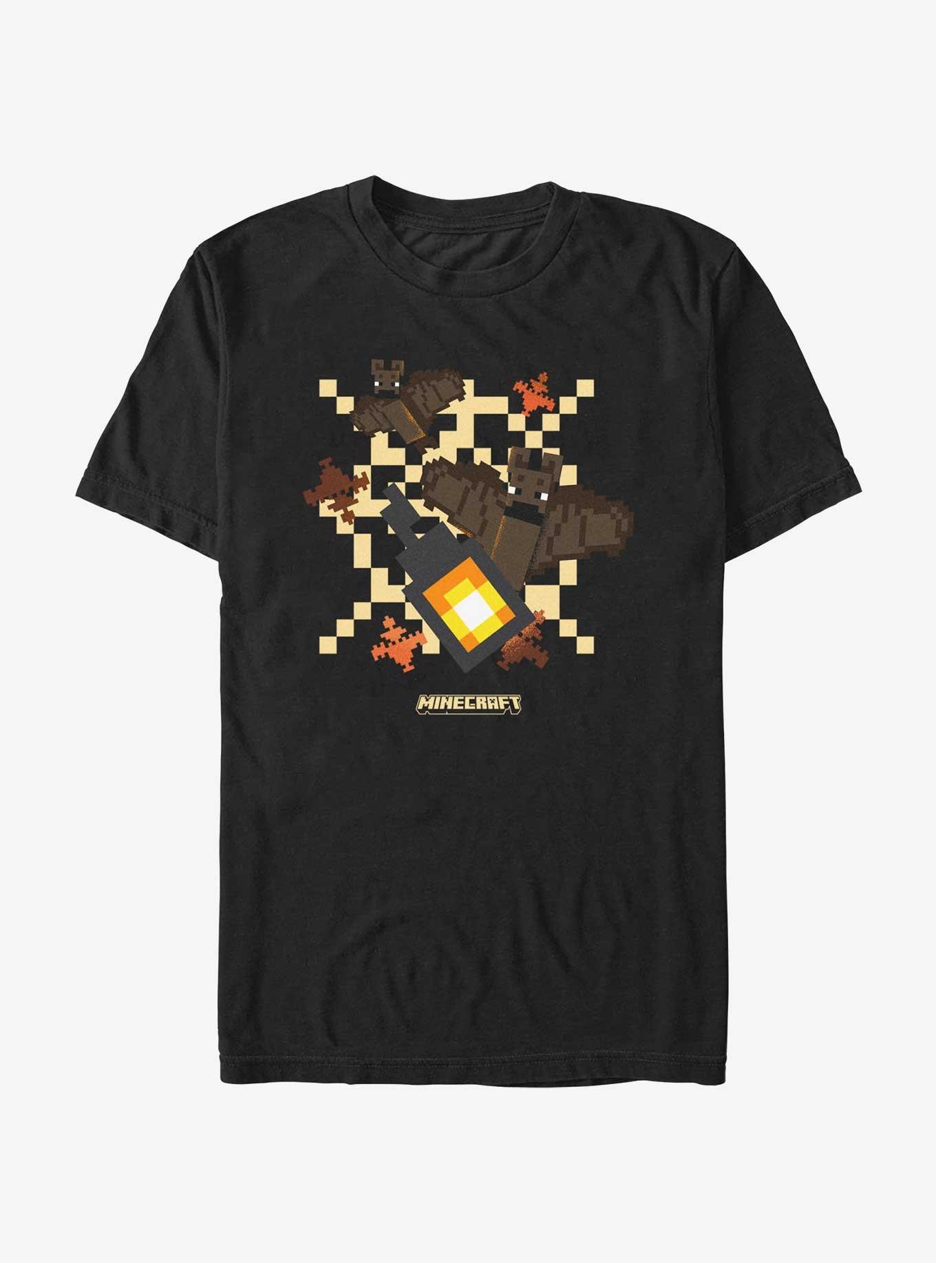 Minecraft Bats And Light T-Shirt, , hi-res