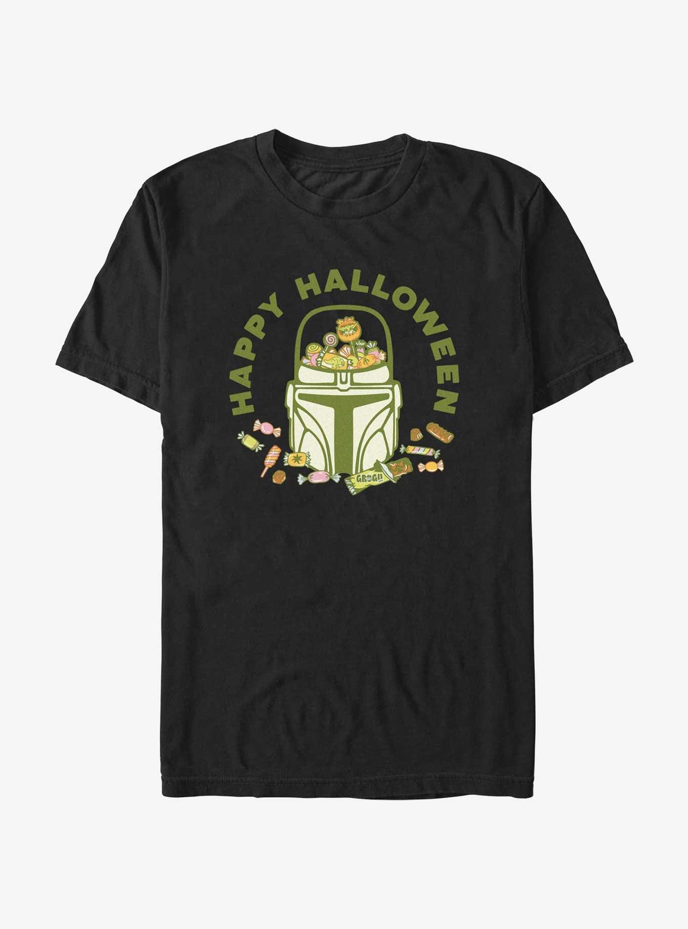 Star Wars The Mandalorian Happy Halloween Mandalorian T-Shirt, , hi-res