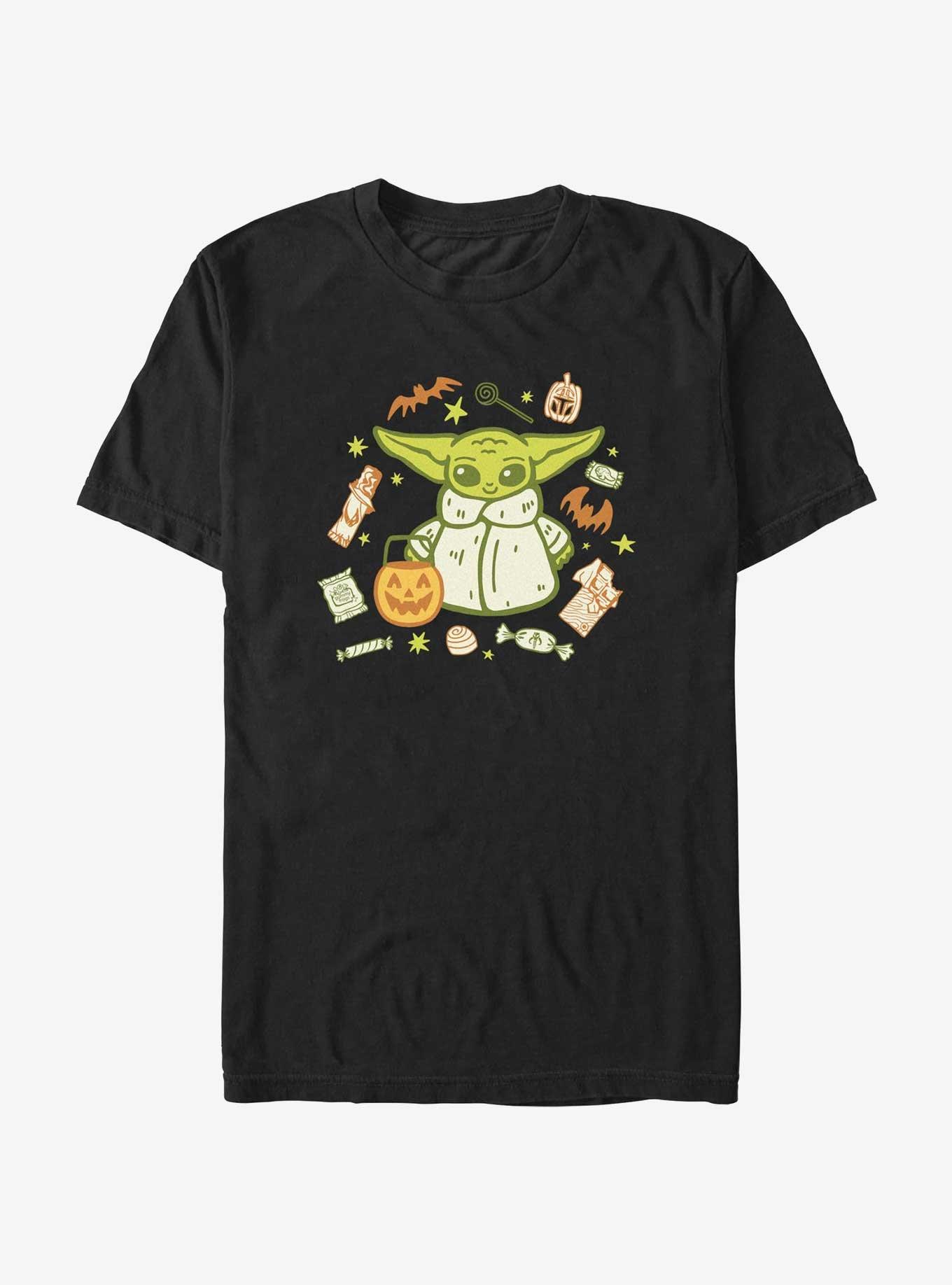 Star Wars The Mandalorian Grogu With Candies T-Shirt, , hi-res