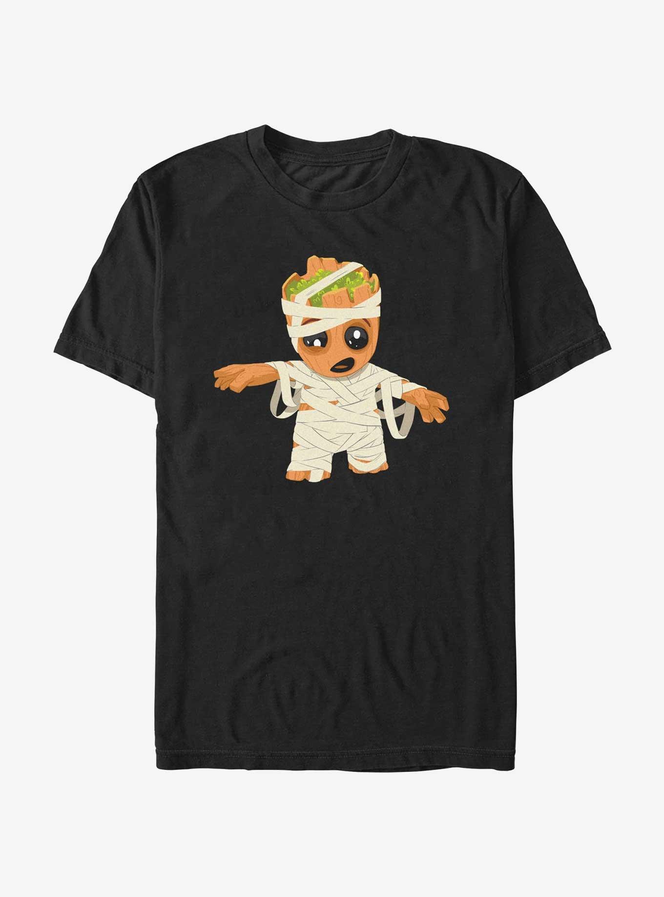 I Am Groot Mummy Groot T-Shirt, BLACK, hi-res