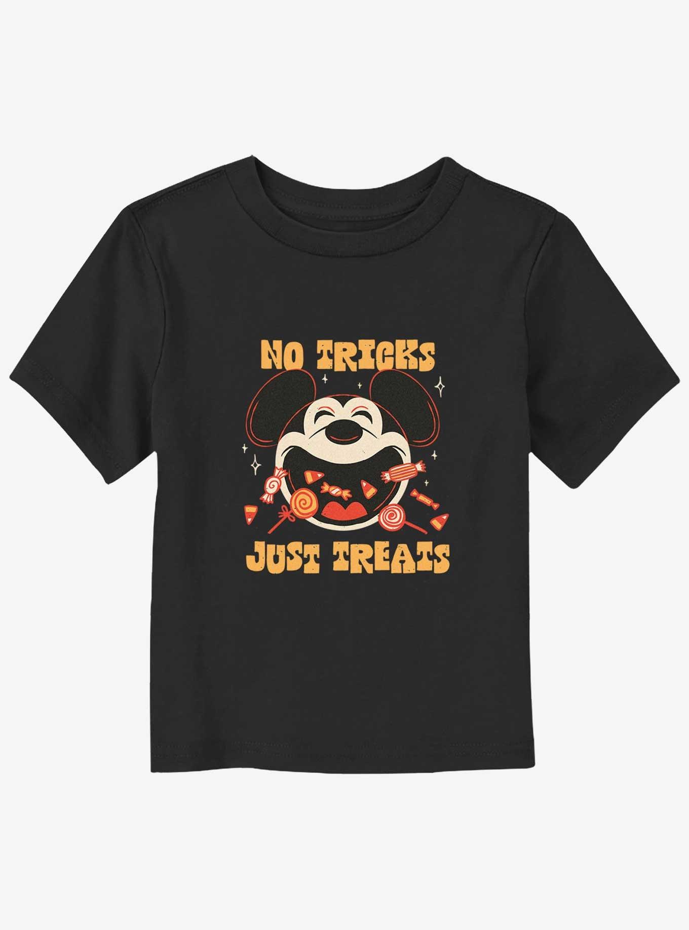 Disney Mickey Mouse No Tricks Just Treats Toddler T-Shirt, BLACK, hi-res