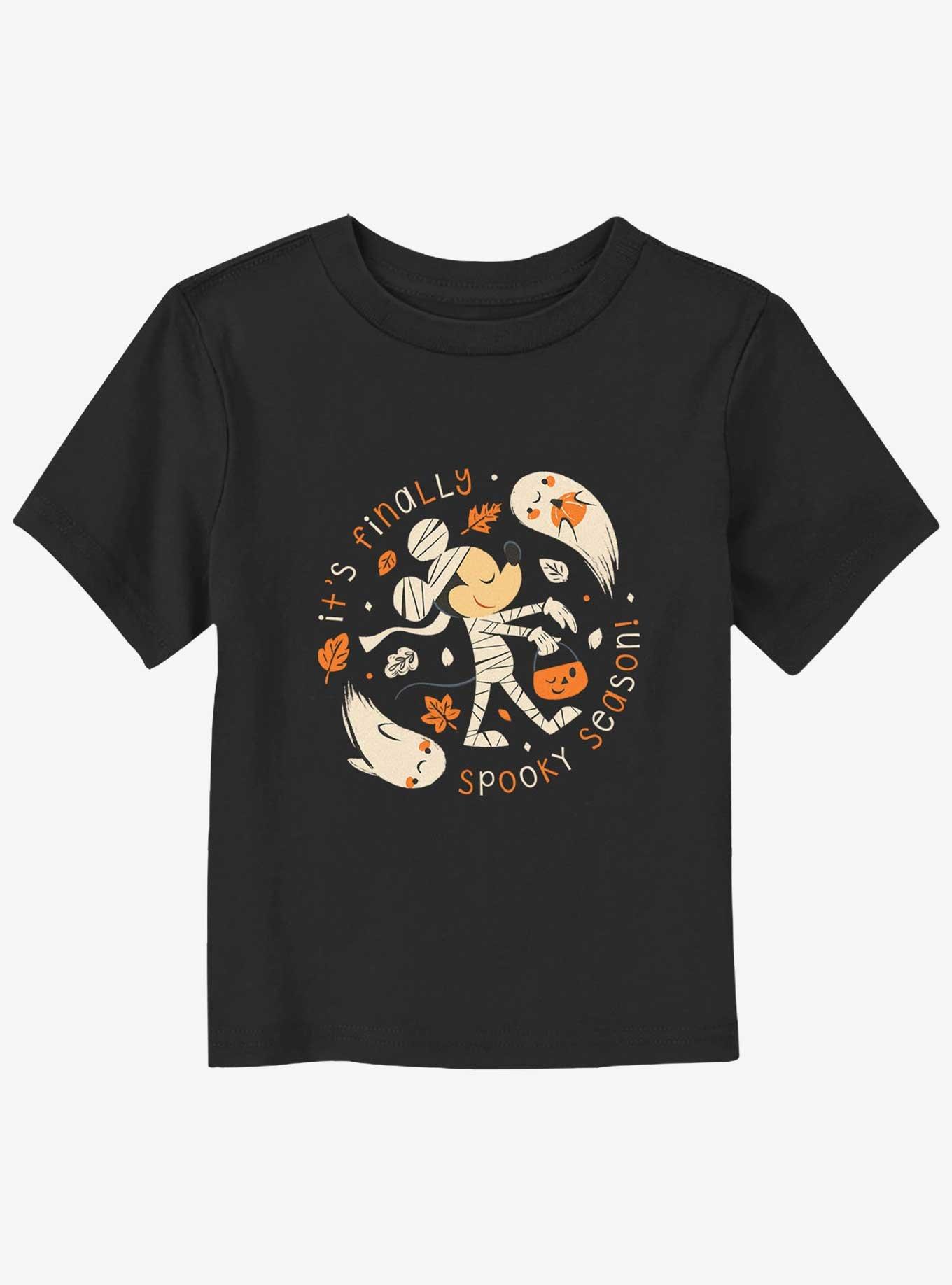 Disney Mickey Mouse Finally Spooky Season Toddler T-Shirt 21$