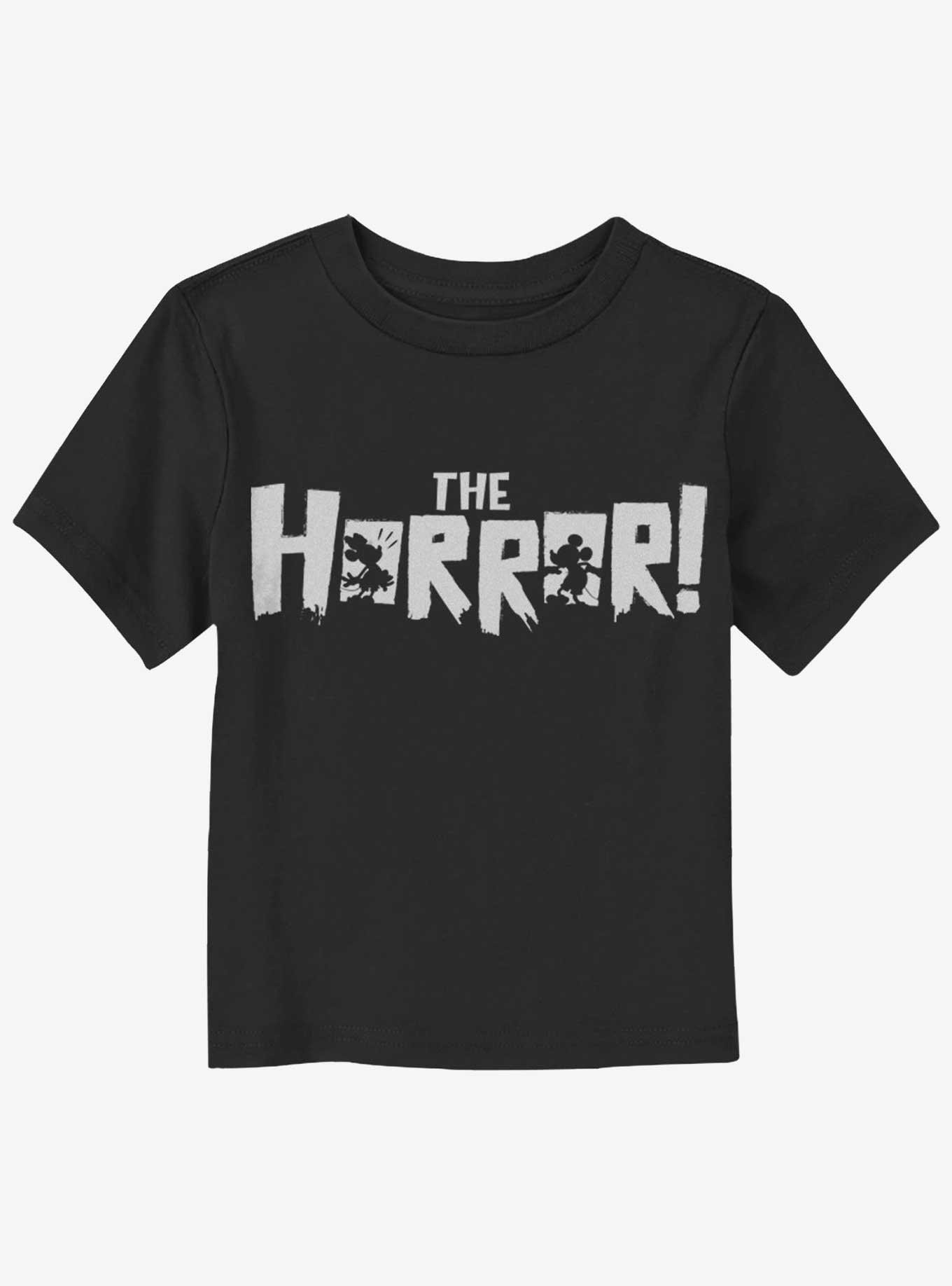 Disney Mickey Mouse The Horror Mickey Toddler T-Shirt, BLACK, hi-res