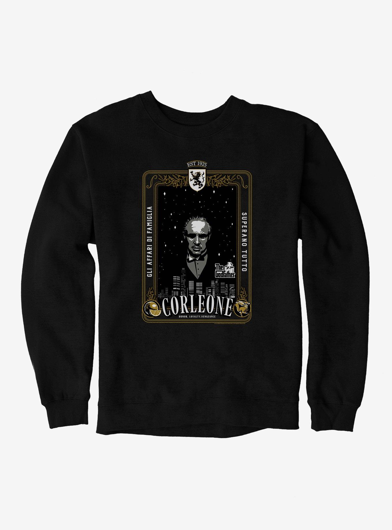 The Godfather Corleone Sweatshirt, BLACK, hi-res