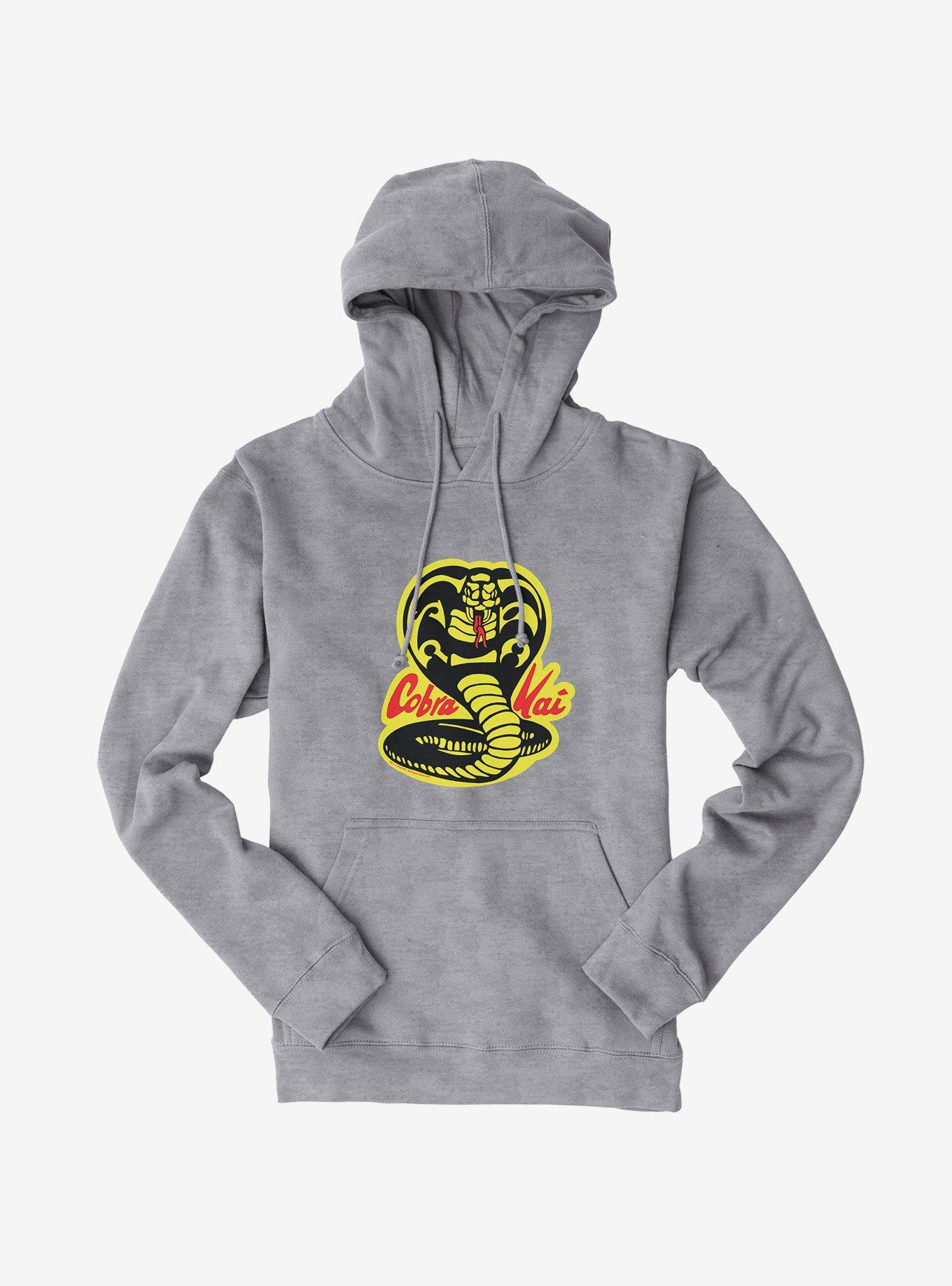 Cobra Kai Patch Hoodie, SPORT GRAY, hi-res