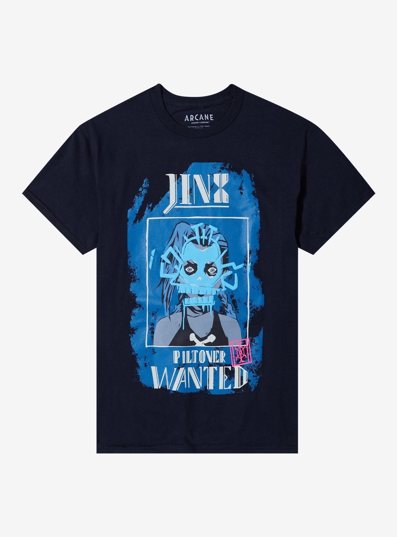 Arcane Jinx Wanted Poster T-Shirt, , hi-res