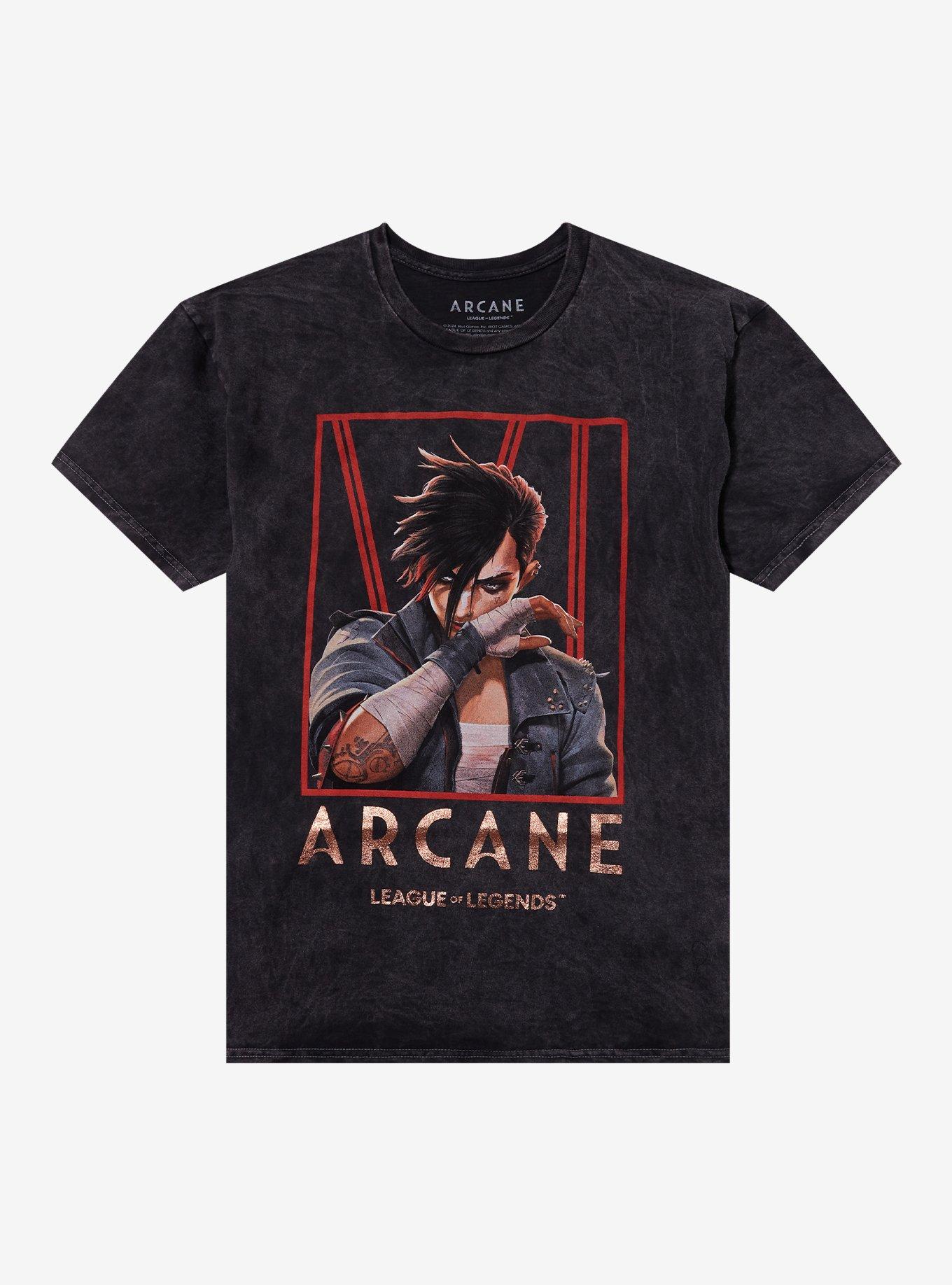 Arcane Vi Dark Wash T-Shirt, , hi-res