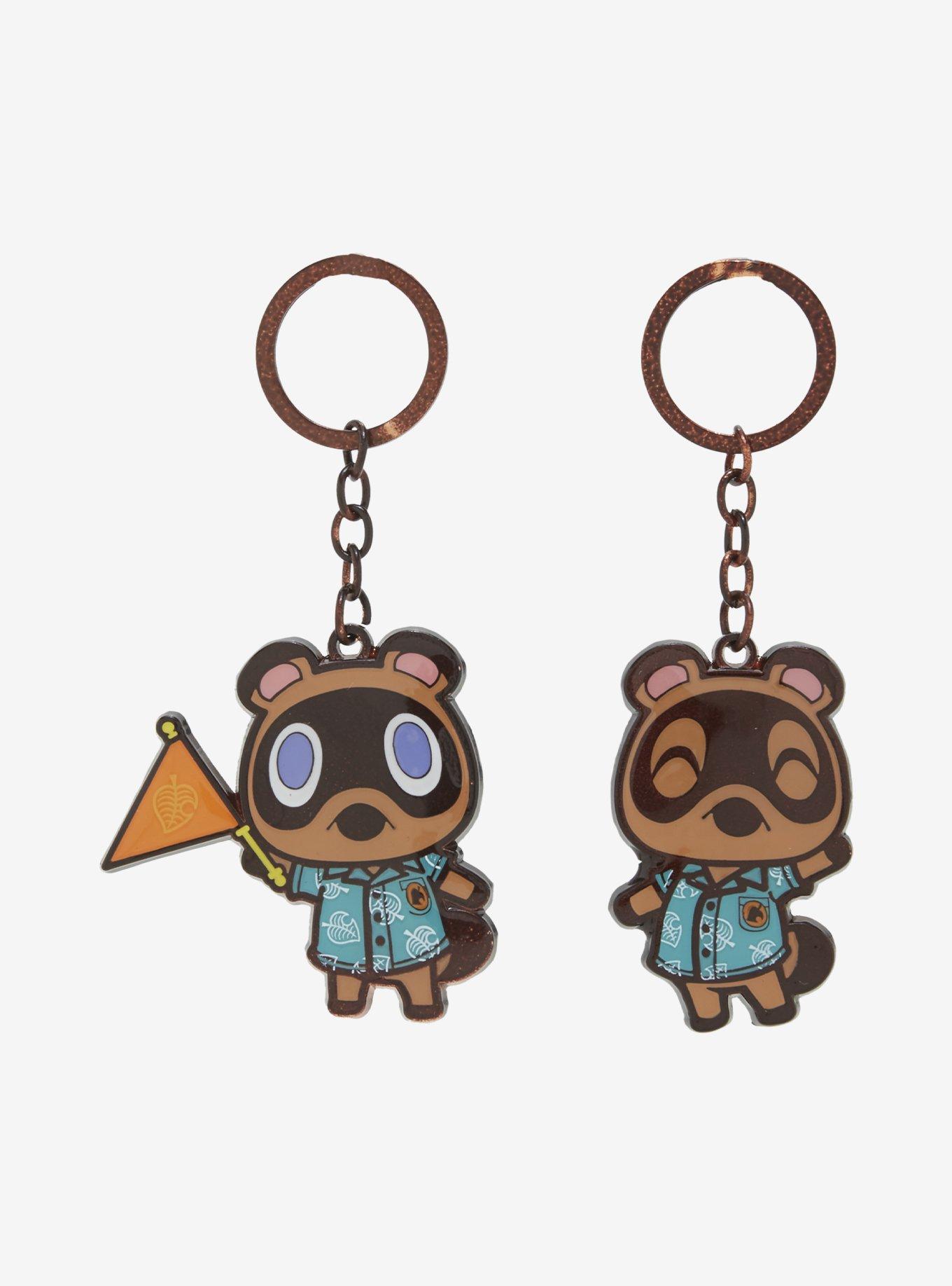 Nintendo Animal Crossing Timmy and Tommy Bestie Keychain Set, , hi-res