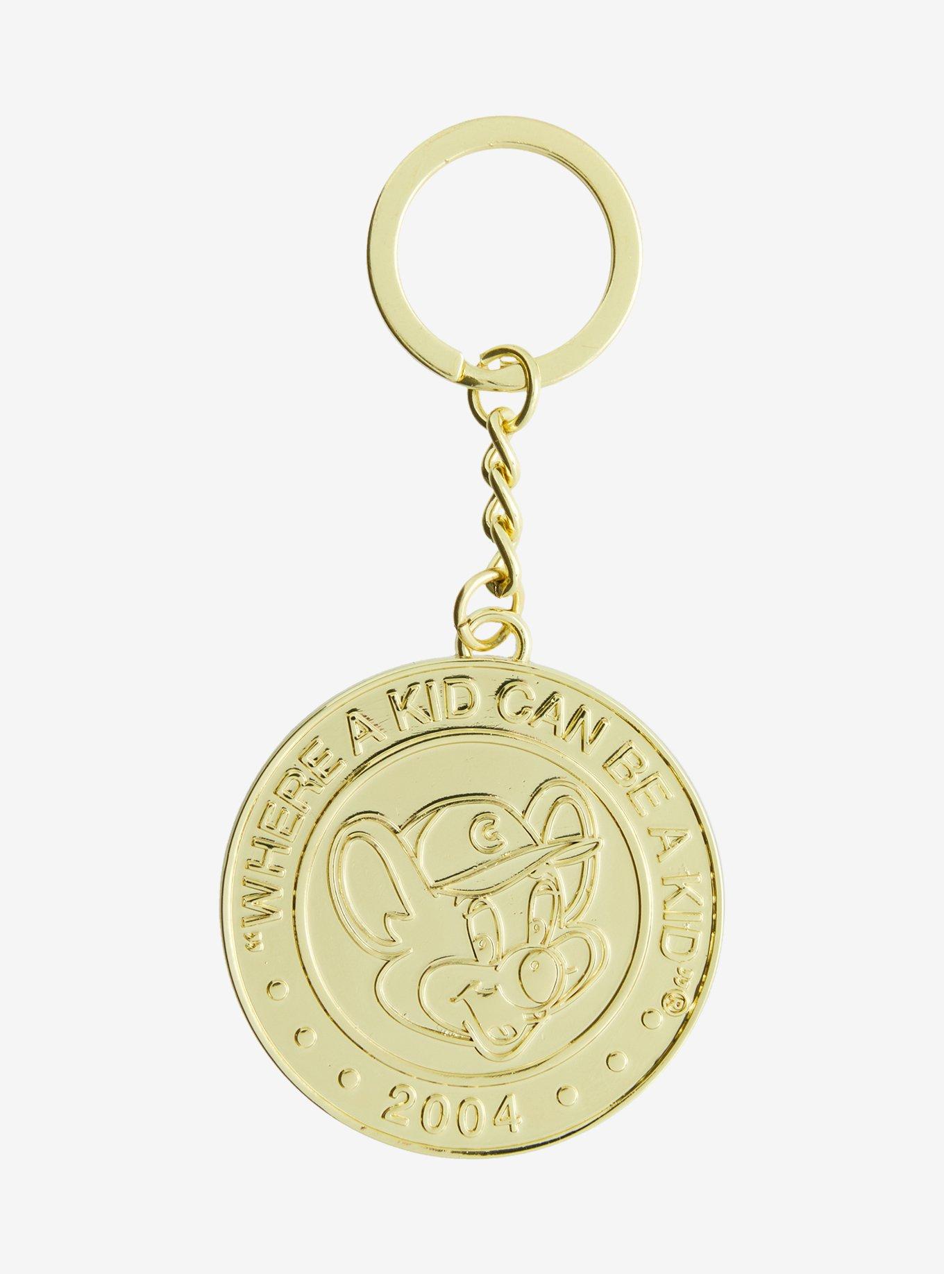 Chuck E. Cheese Token Keychain, , hi-res