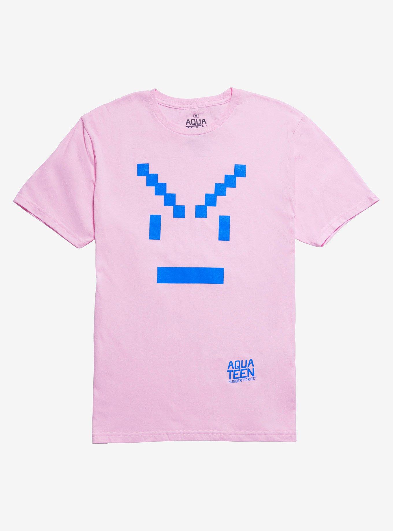 Aqua Teen Hunger Force Err Face T-Shirt, PINK, hi-res