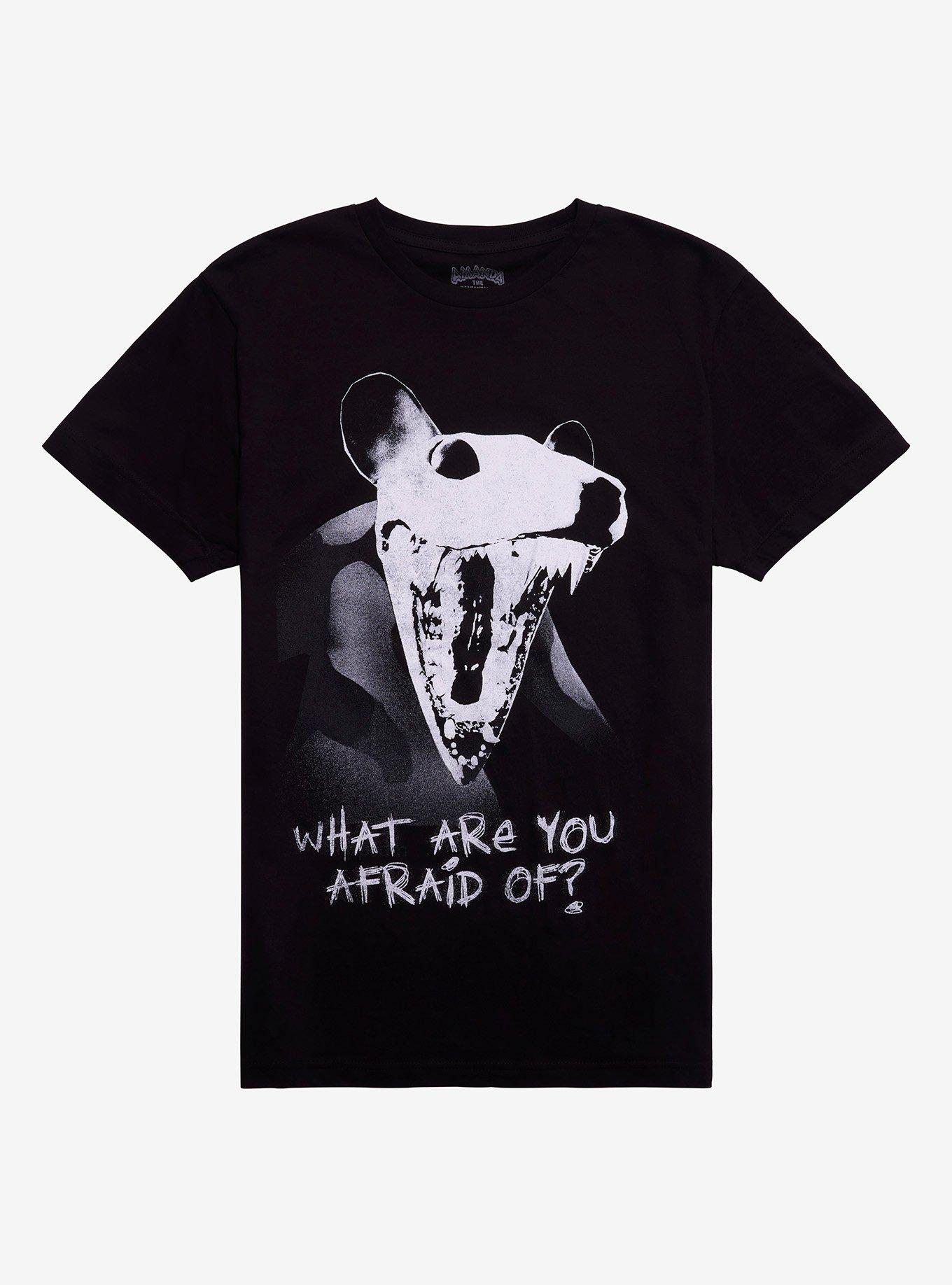 Amanda The Adventurer What Are You Afraid Of? T-Shirt, , hi-res