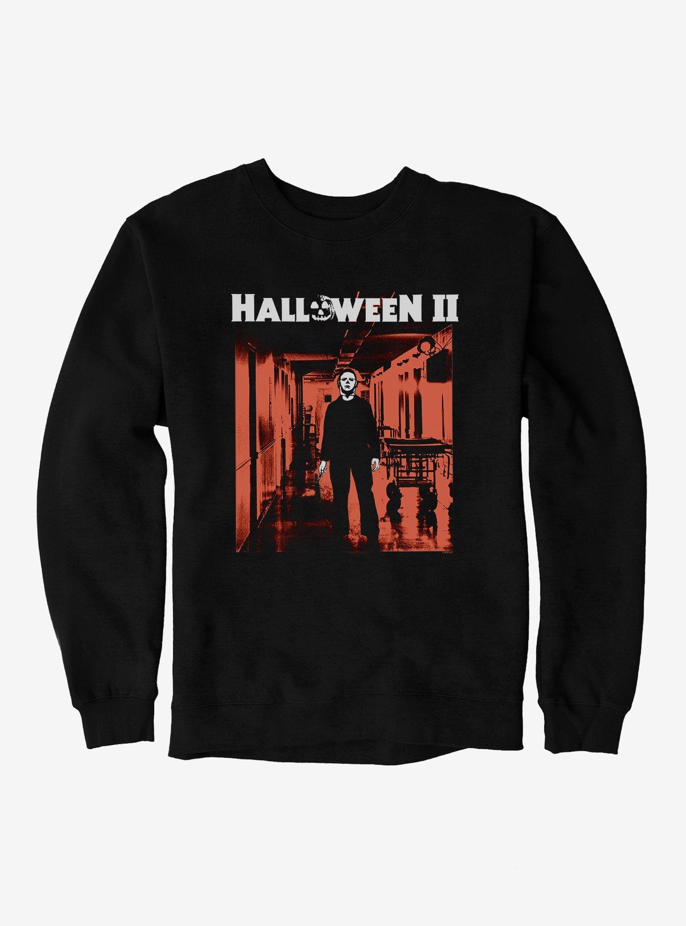 Halloween II Nightmare Isn't Over Sweatshirt, BLACK, hi-res