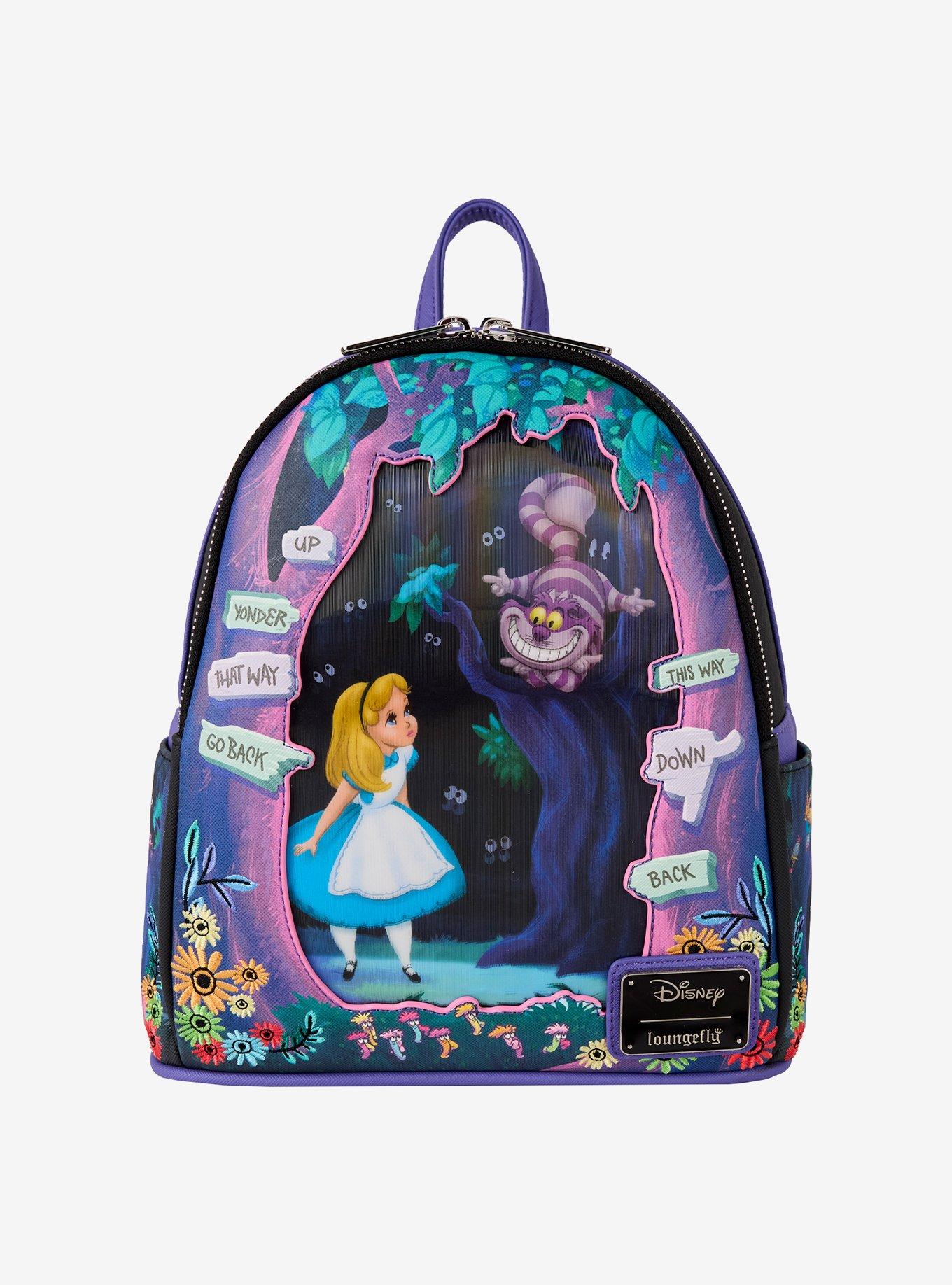 Loungefly Disney Alice in Wonderland Lenticular Scene Mini Backpack, , hi-res