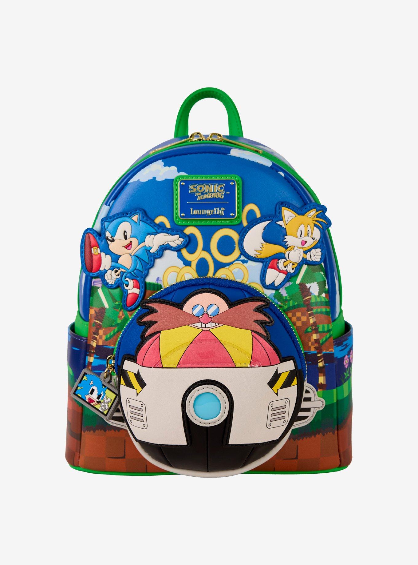 Loungefly Sonic the Hedgehog Doctor Eggman Scene Light-Up Mini Backpack, , hi-res