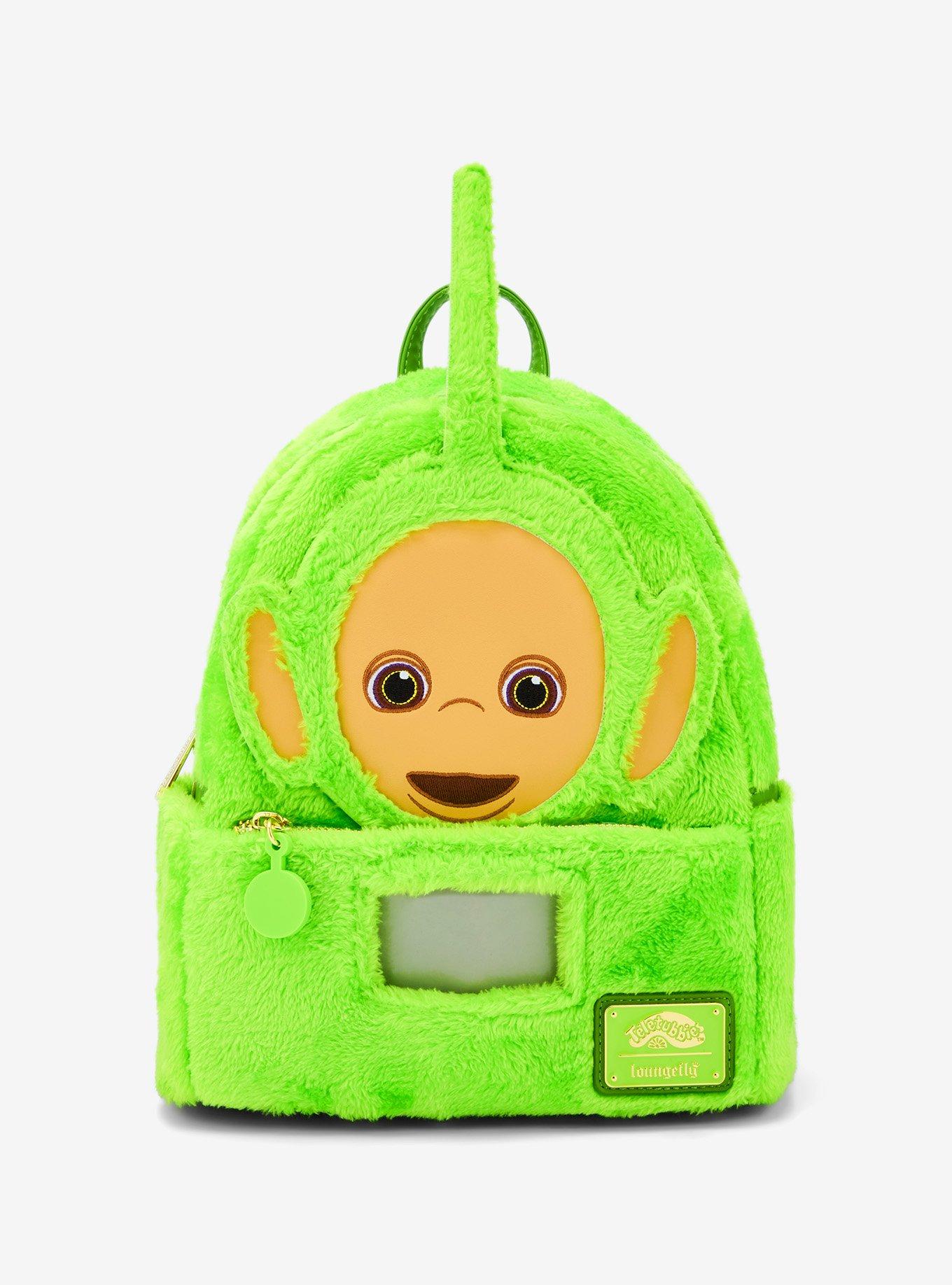 Loungefly Teletubbies Dipsy Figural Plush Light-Up Mini Backpack, , hi-res