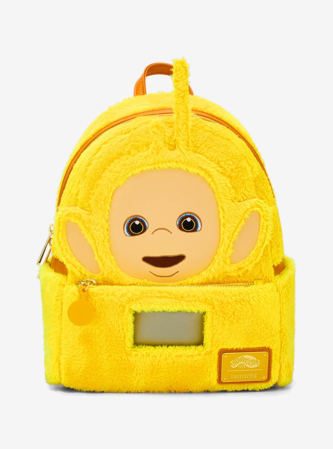 Loungefly Teletubbies Laa-Laa Figural Plush Light-Up Mini Backpack, , hi-res