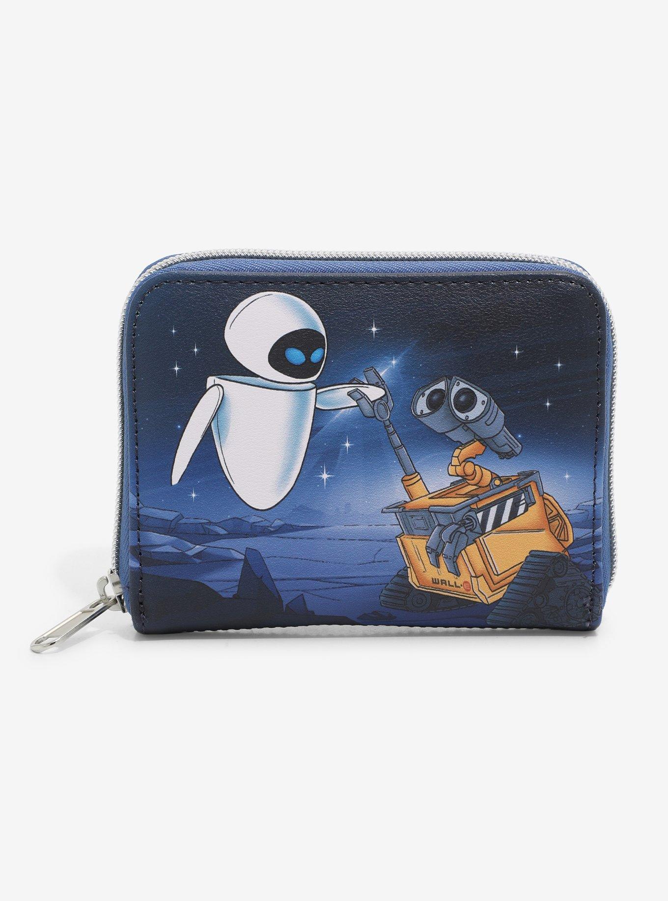 Loungefly ラウンジフライWALL-E 二つ折り財布 Loungefly Disney Pixar WALL-E & EVE Night Sky Mini Zipper Wallet