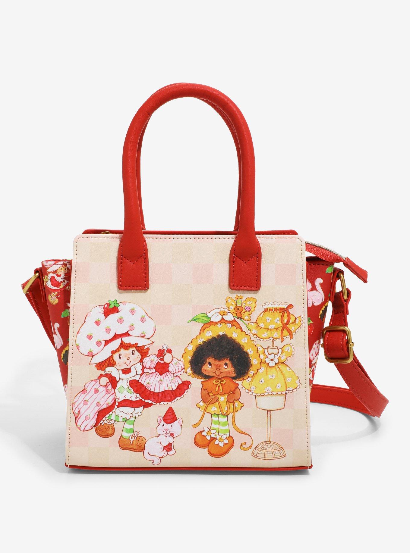 Loungefly Strawberry Shortcake Orange Blossom Mini Satchel Bag, , hi-res