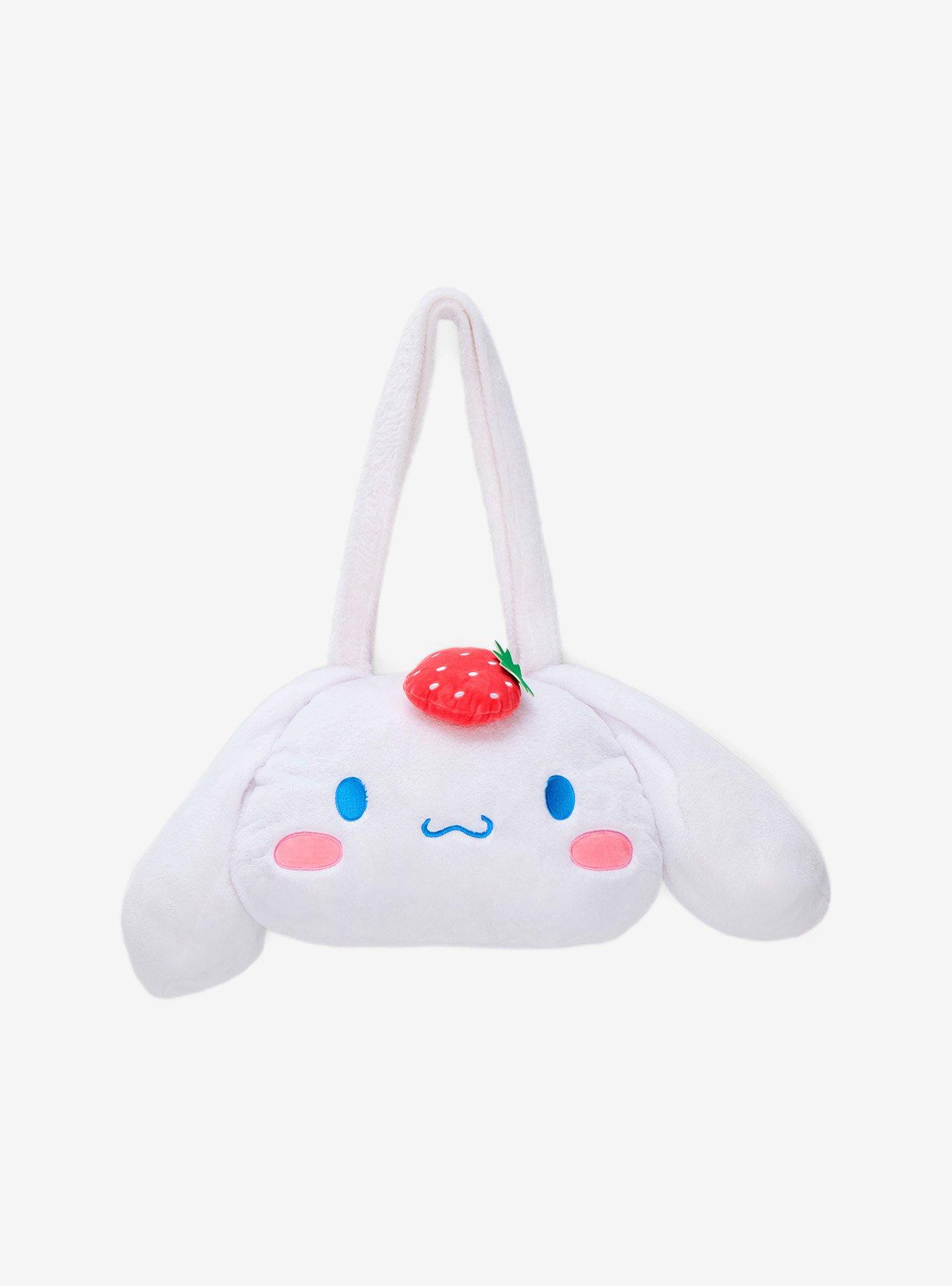 Cinnamoroll Strawberry Plush Tote Bag, , hi-res