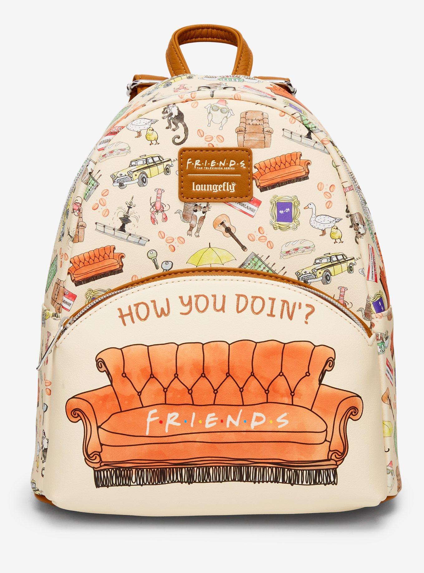 Loungefly Friends How You Doin' Mini Backpack Hot Topic