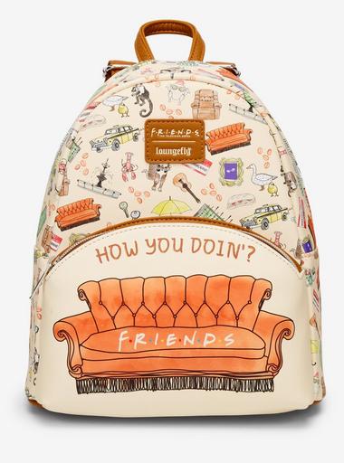 couch mini backpack Loungefly Friends How You Doin' Mini Backpack