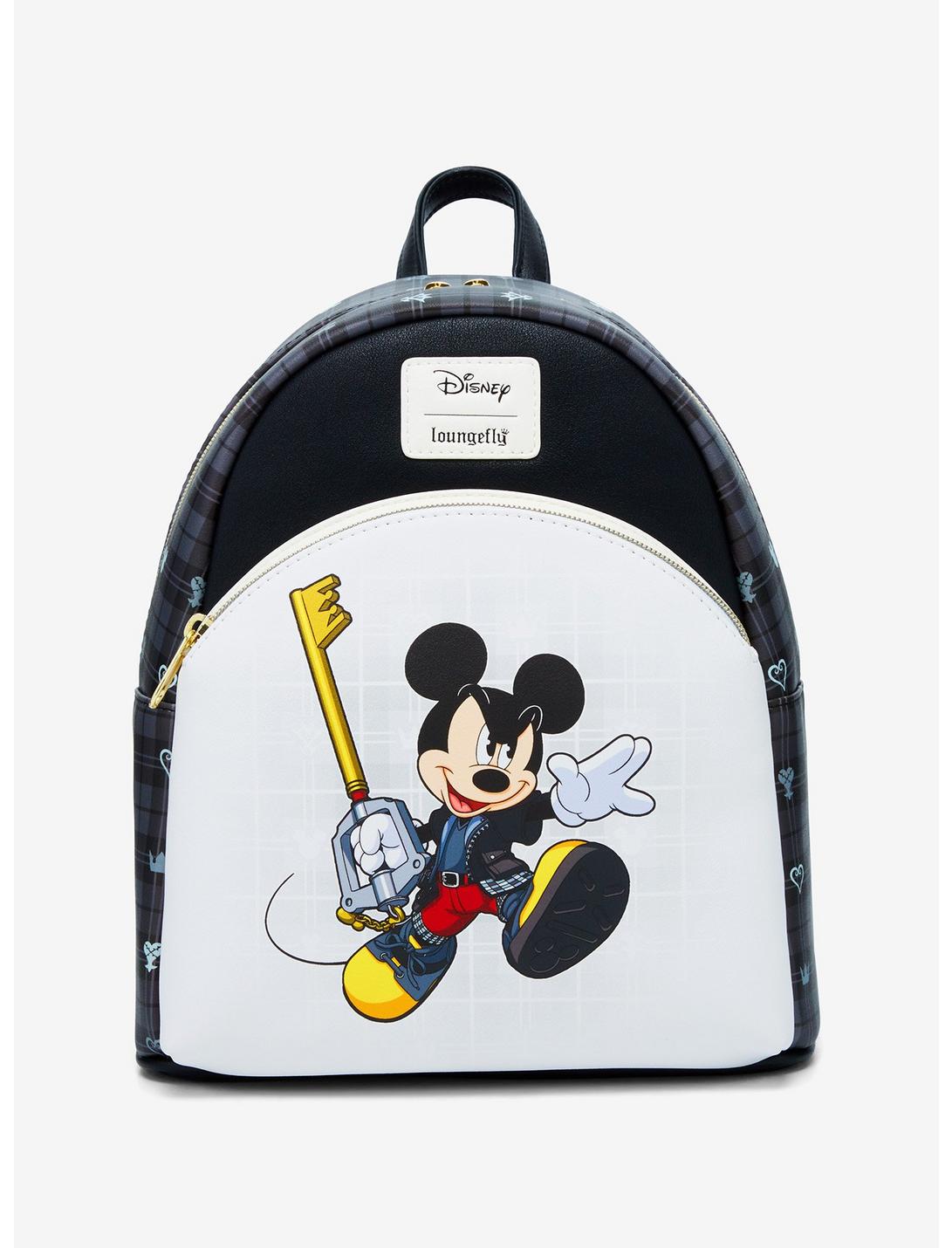 Loungefly Disney Kingdom Hearts Mickey Mouse Mini Backpack Loungefly Disney Kingdom Hearts Mickey Mouse Mini Backpack