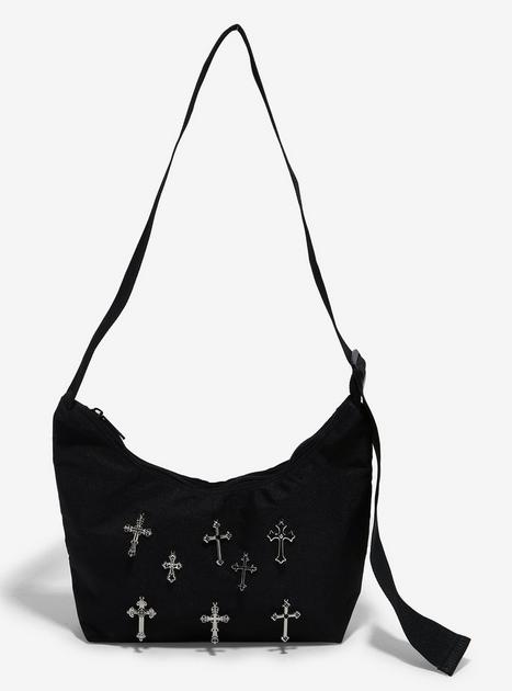 【Anoetic】NYLON SQUARE SHOULDER BAG SQUARE_BAG_LARGE_Monochrome_Ed