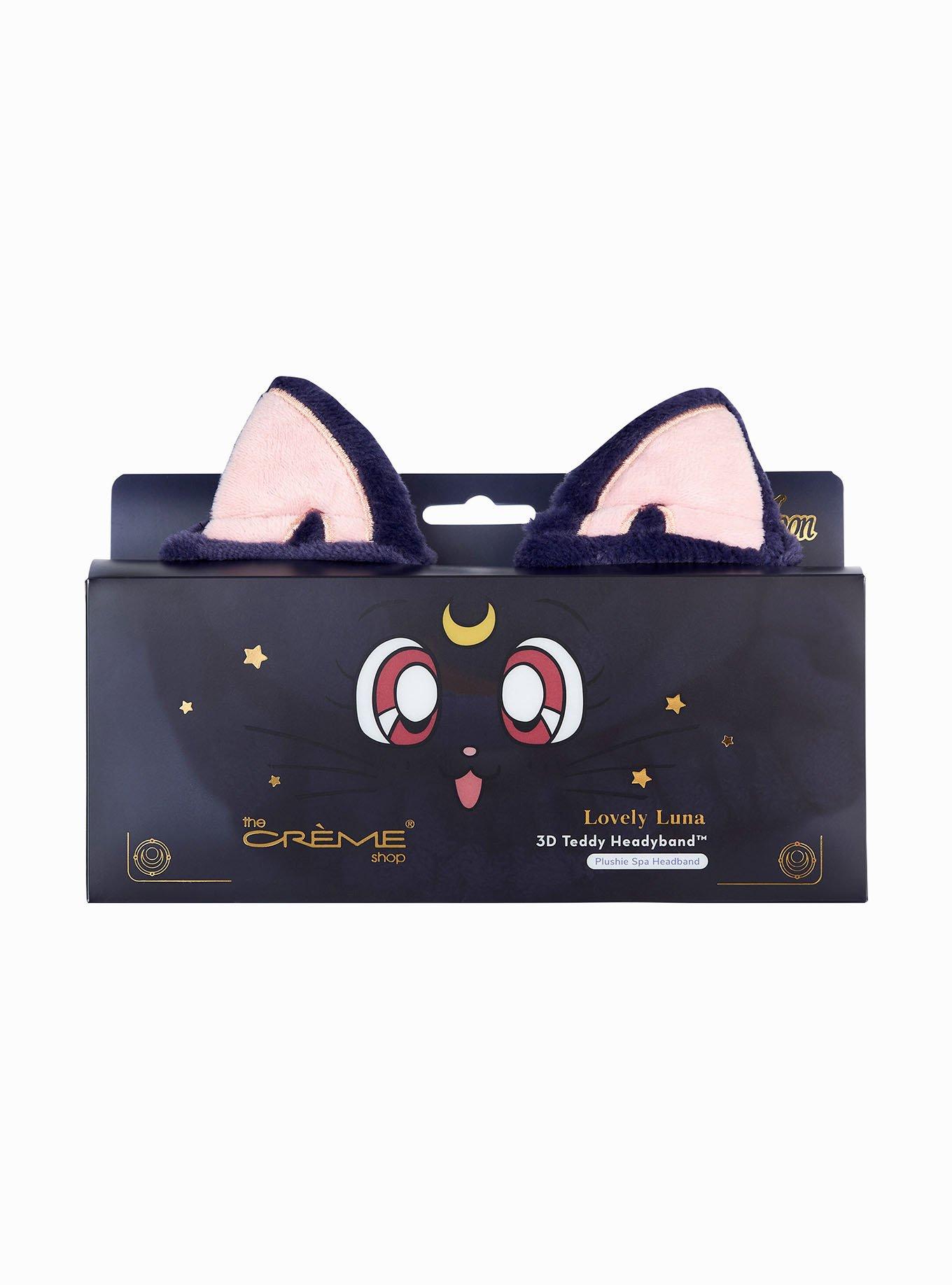 The Crème Shop Sailor Moon Luna Teddy Headband, , hi-res