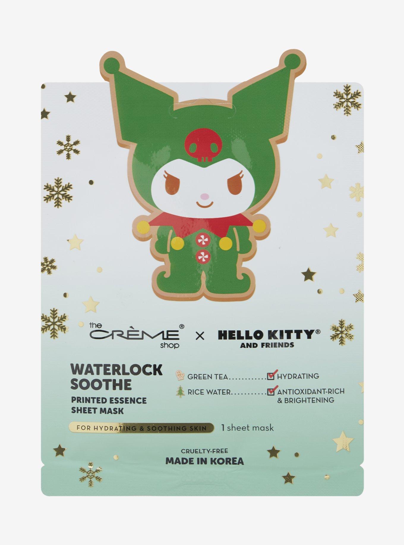 The Crème Shop Sanrio Hello Kitty and Friends Kuromi Waterlock Soothe Printed Essence Sheet Mask, , hi-res