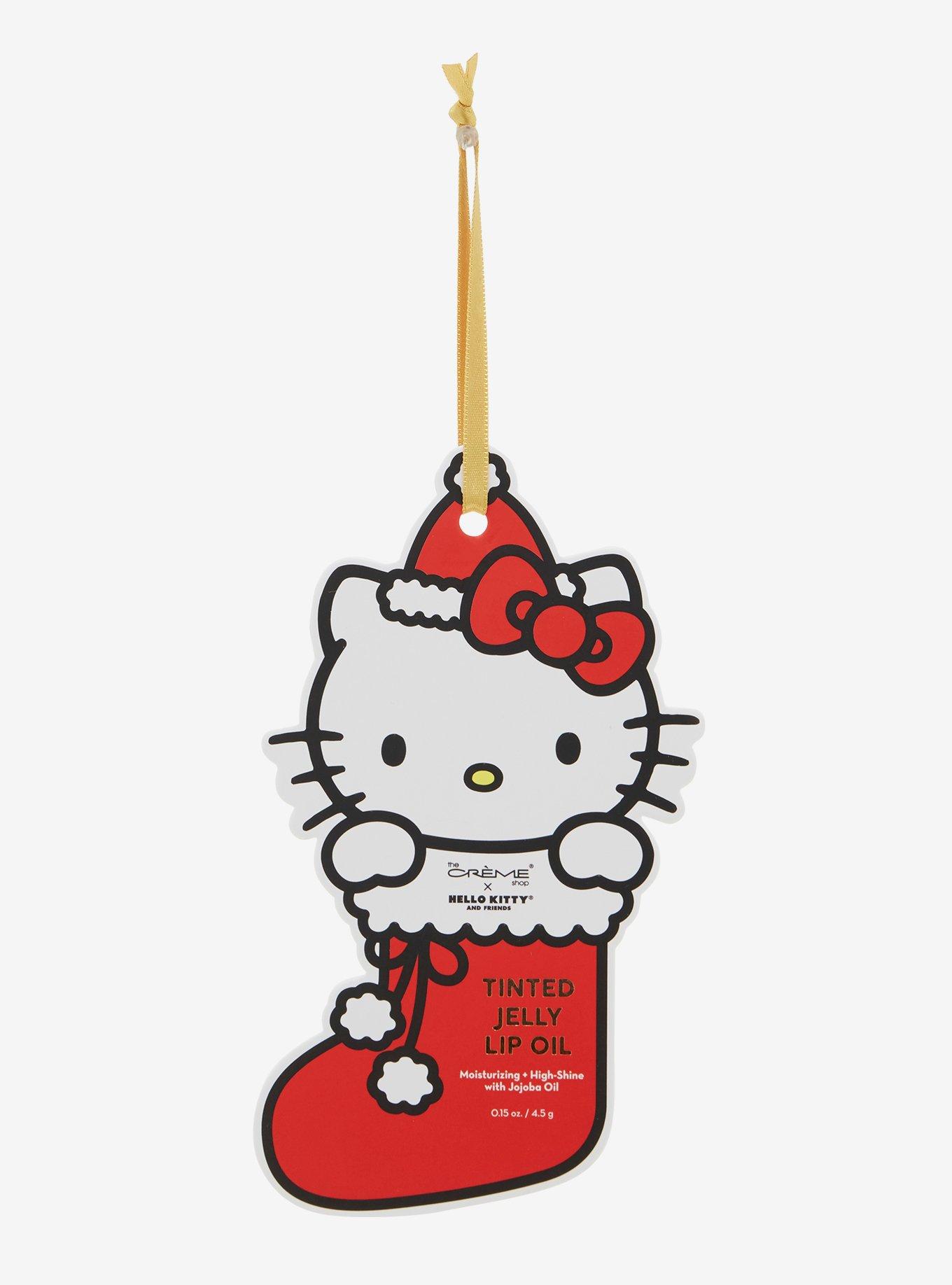 The Crème Shop Sanrio Hello Kitty and Friends Hello Kitty Crystal Rose Stocking Stuffer Tinted Jelly Lip Oil, , hi-res