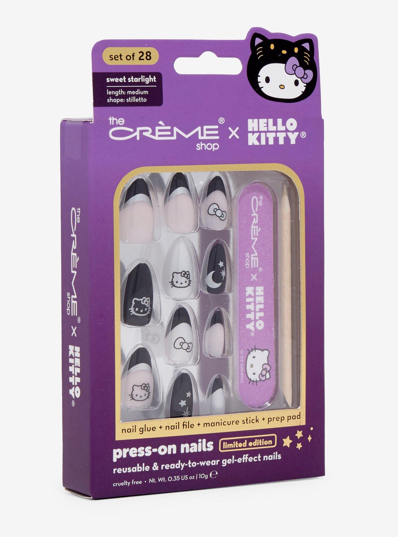 The Créme Shop Sanrio Hello Kitty Moon & Stars Press On Nails, , hi-res