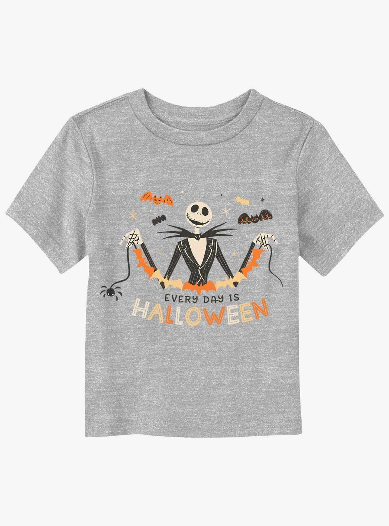 Disney The Nightmare Before Christmas Every Day Is Halloween Toddler T-Shirt, ATH HTR, hi-res