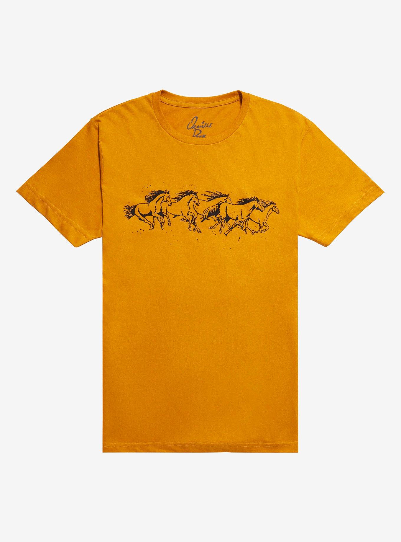 Orville Peck Stampede Tour T-Shirt, MUSTARD, hi-res