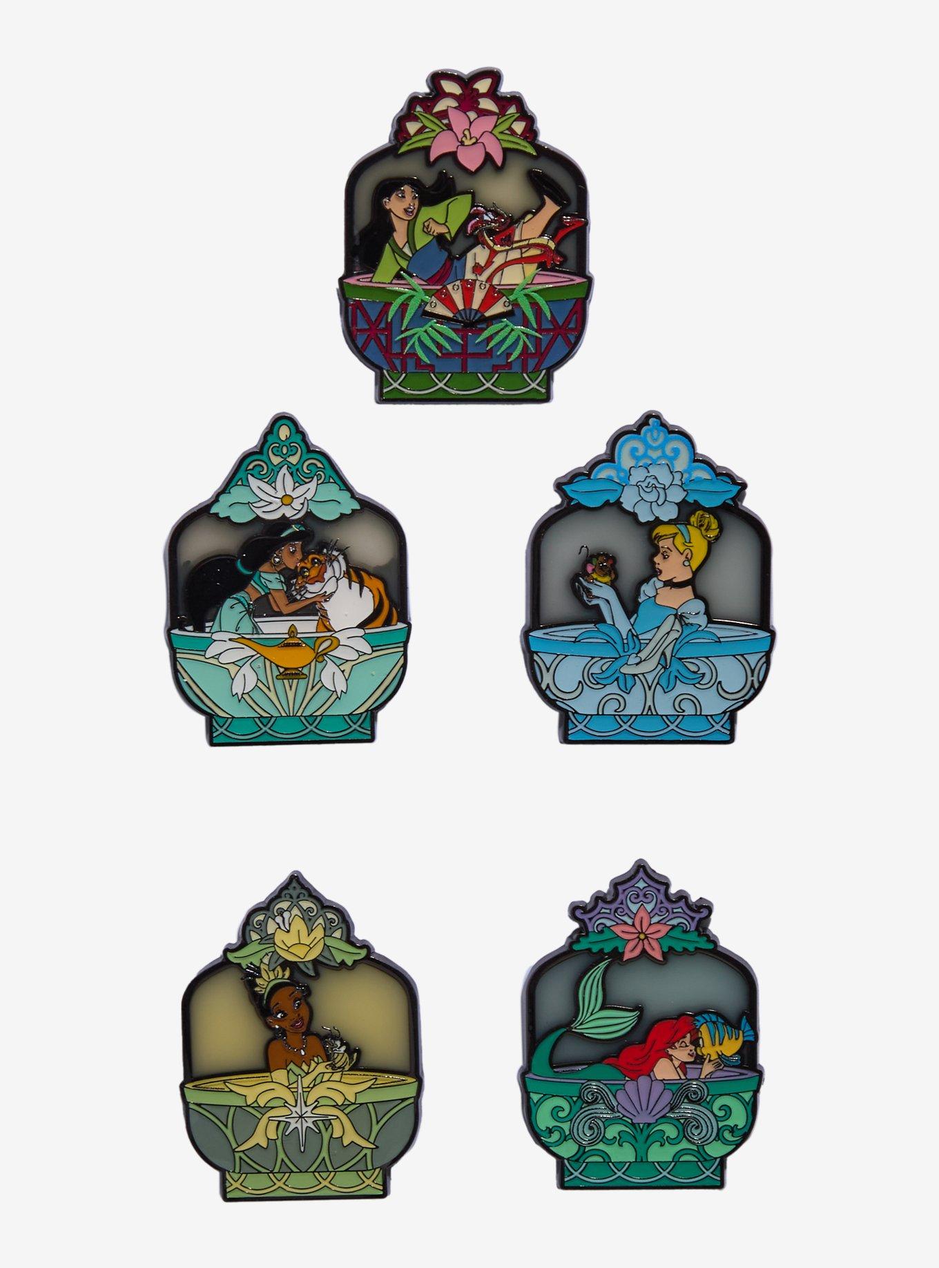 Loungefly Disney Princess Dome Blind Box Enamel Pin Hot Topic Exclusive, , hi-res