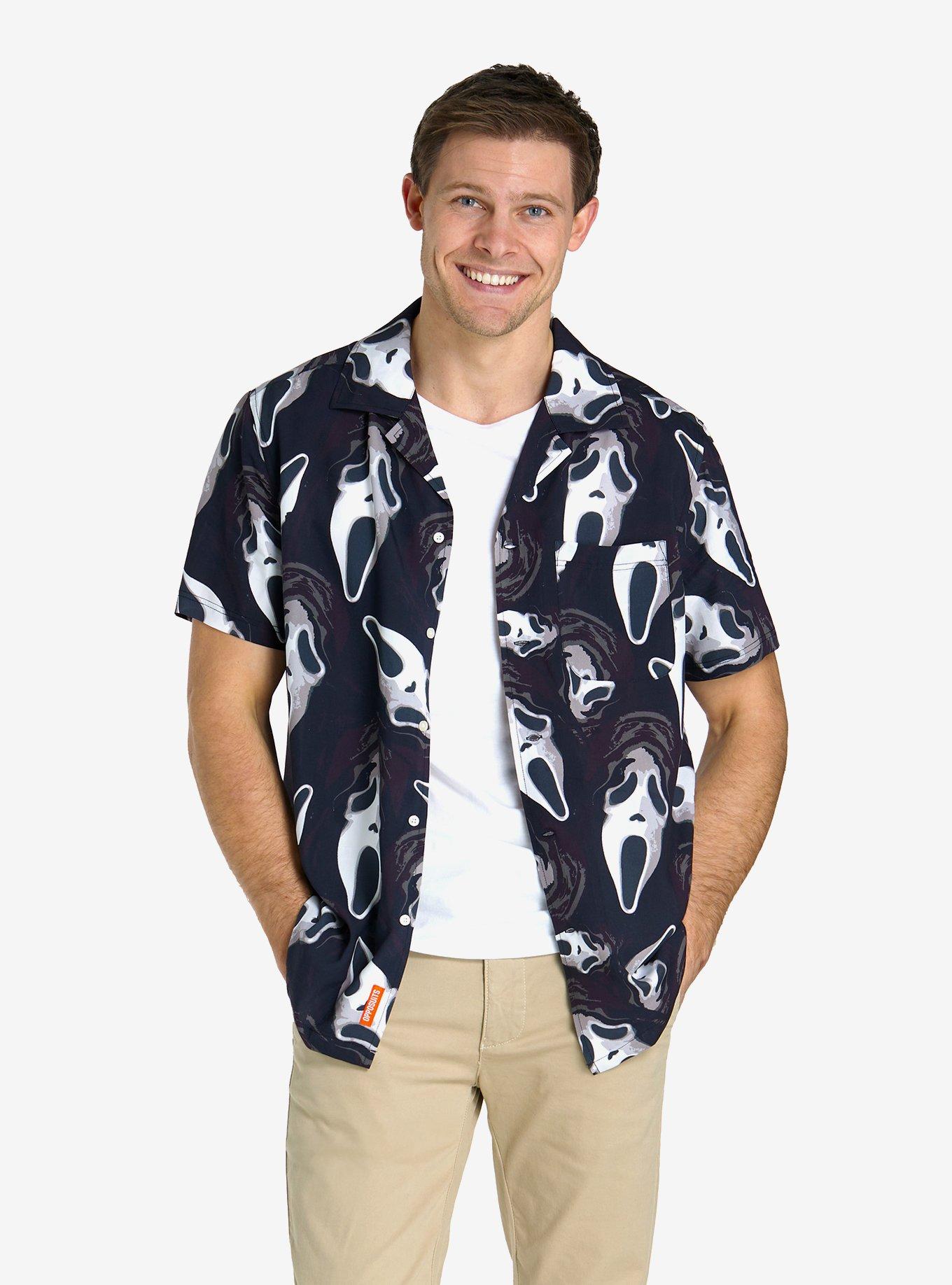 Scream Ghostface Button-Up Shirt