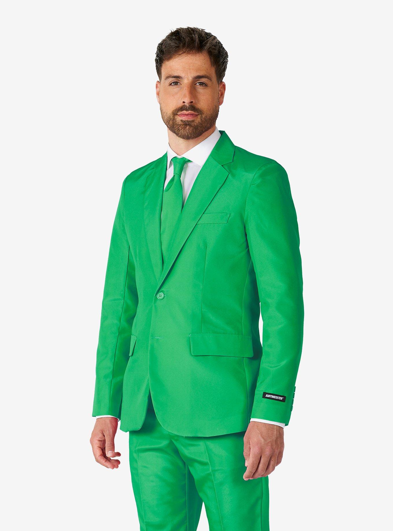 Solid Green Suit