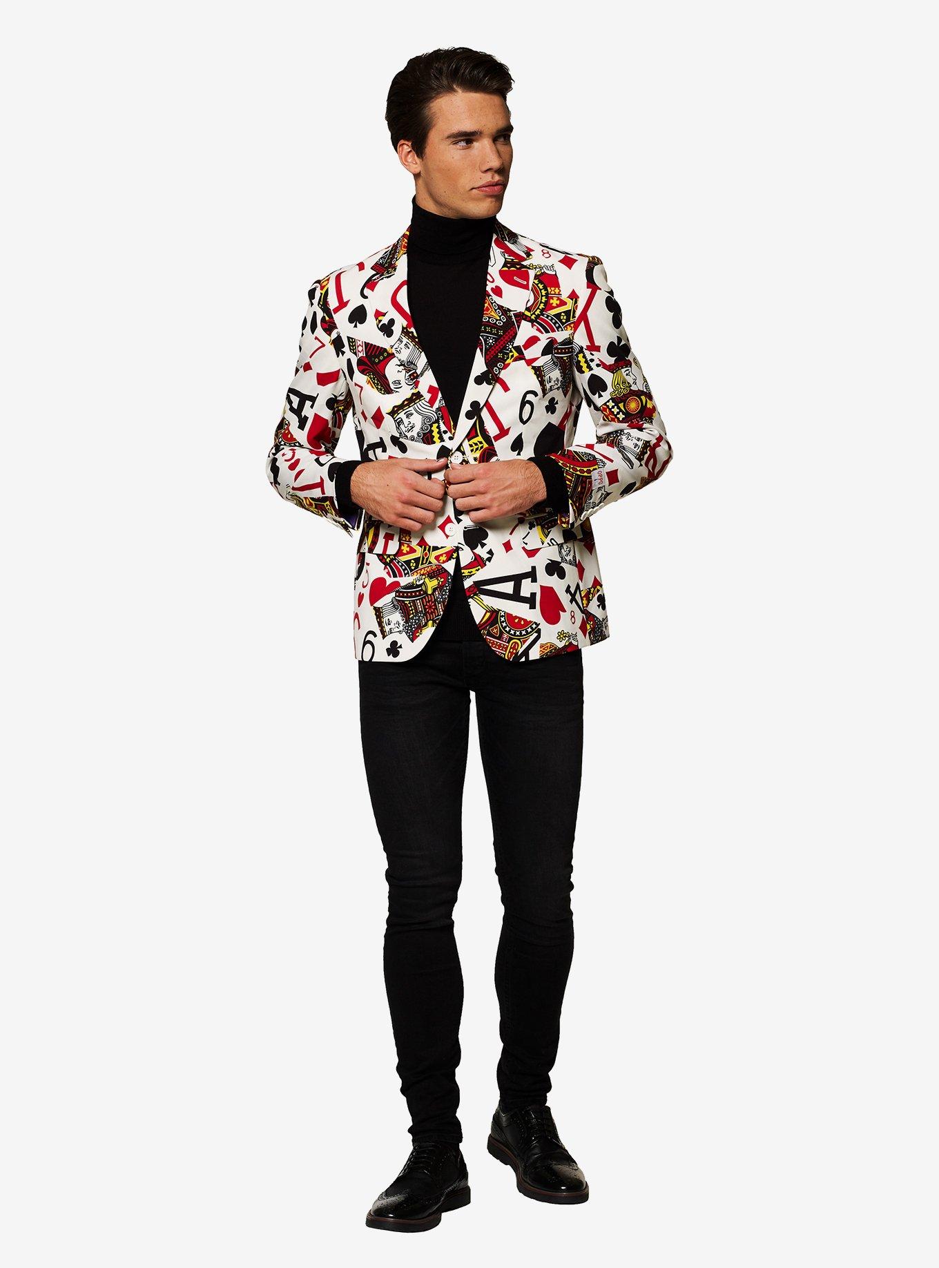 King of Clubs Slim Fit Jacket, MULTI, hi-res