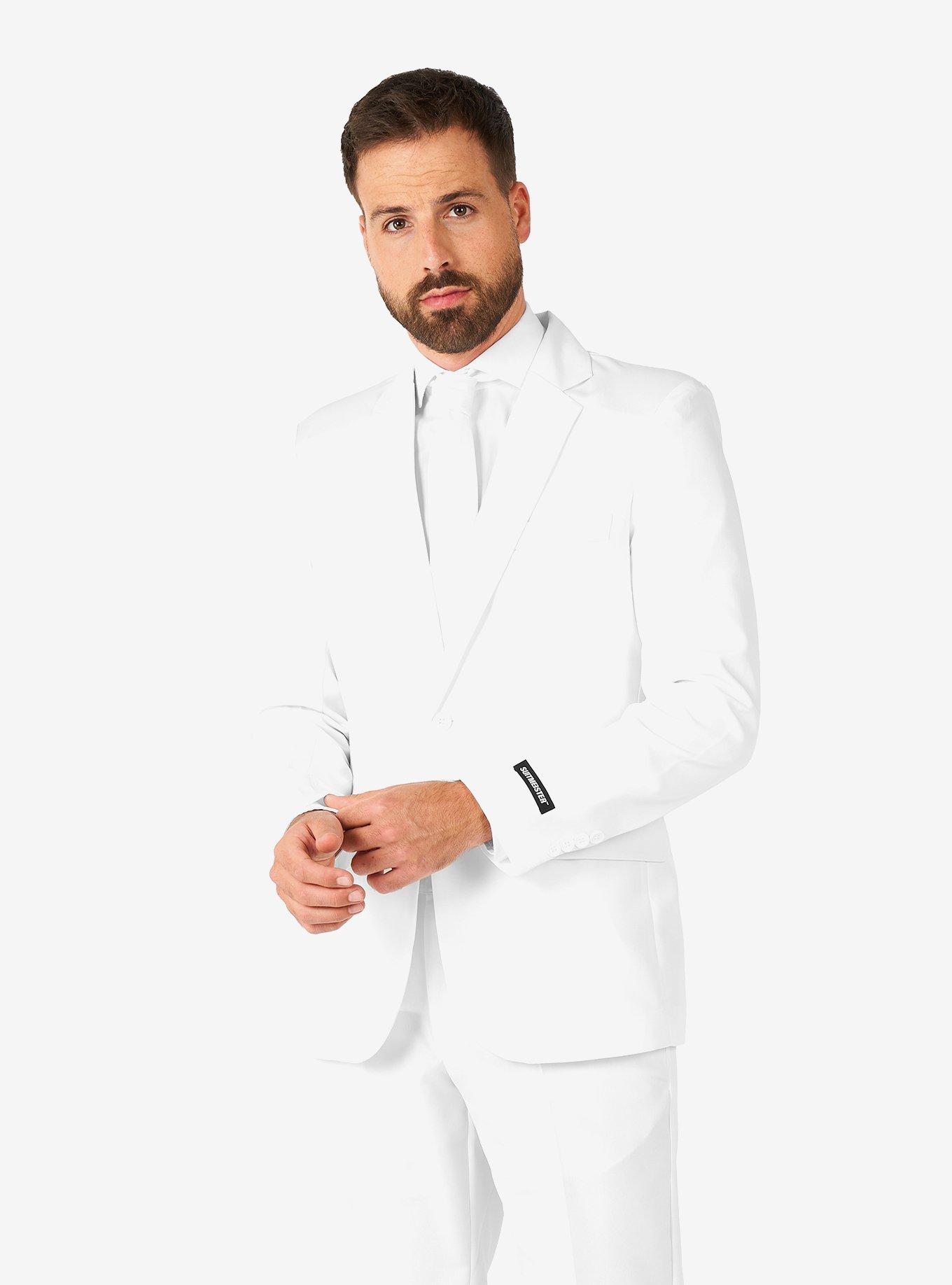 Solid White Suit, , hi-res