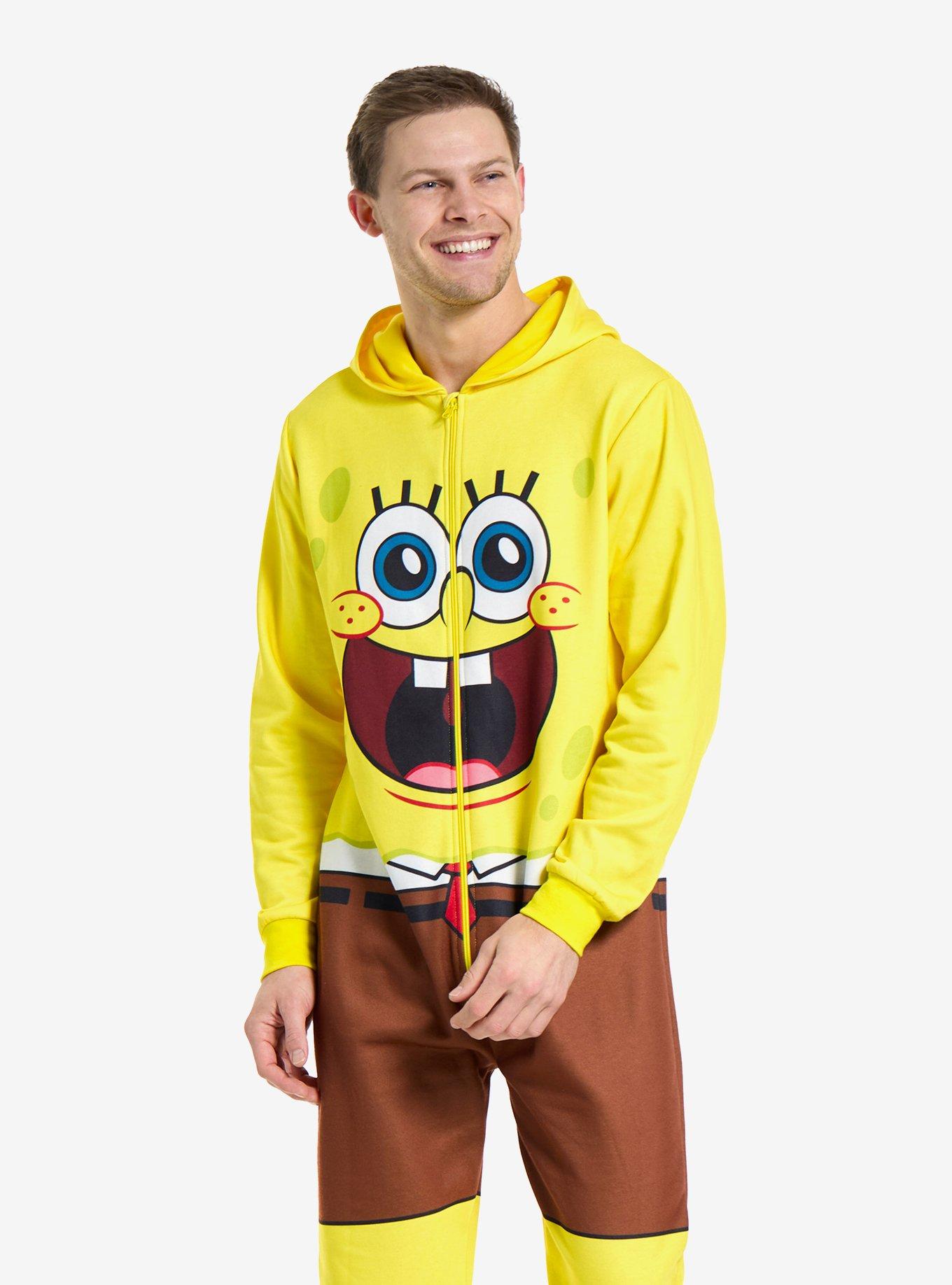 SpongeBob SquarePants Onesie, BRIGHT YELLOW, hi-res